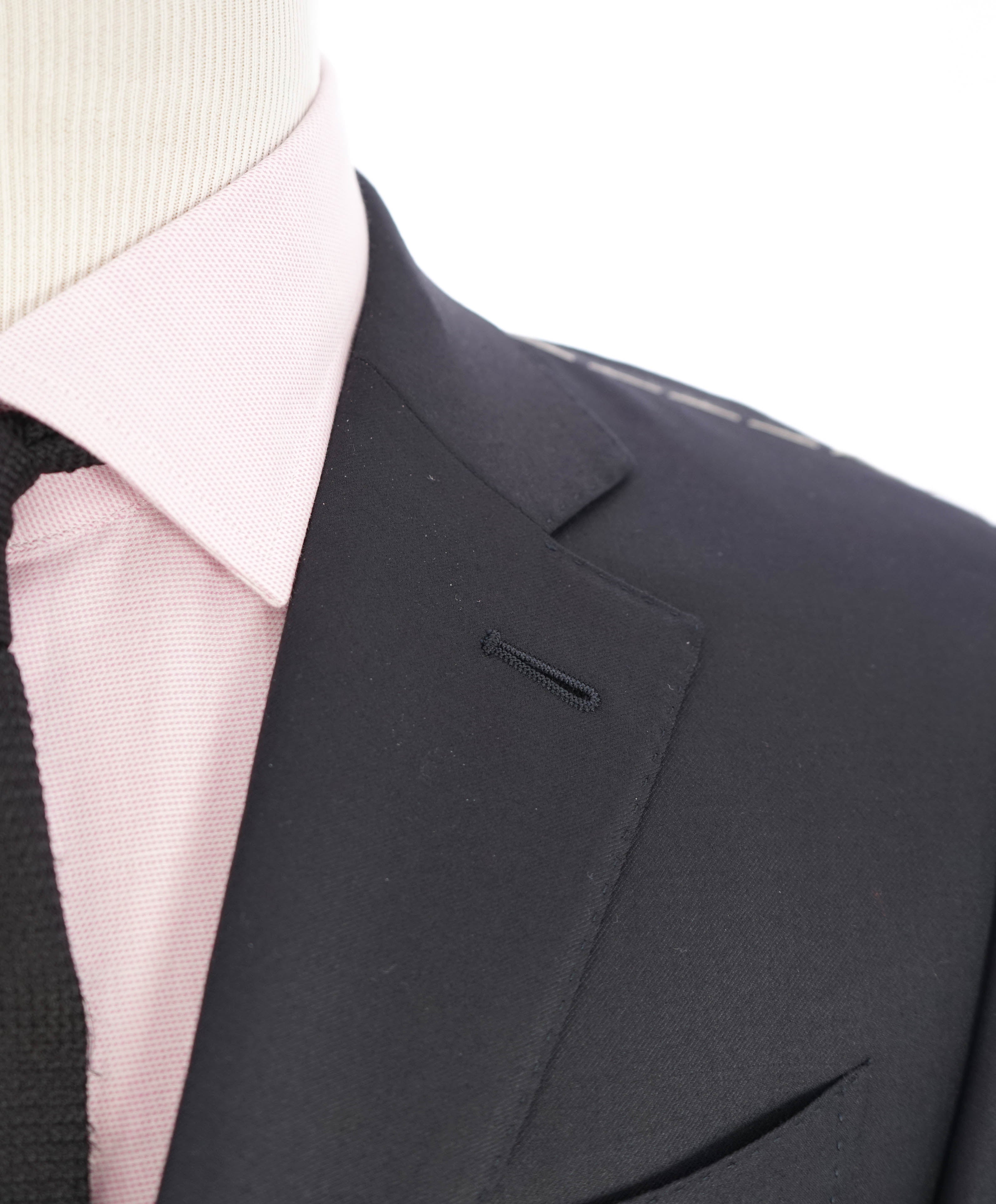 $3,995 ERMENEGILDO ZEGNA -"TROFEO" Navy CLOSET STAPLE Suit - 36R