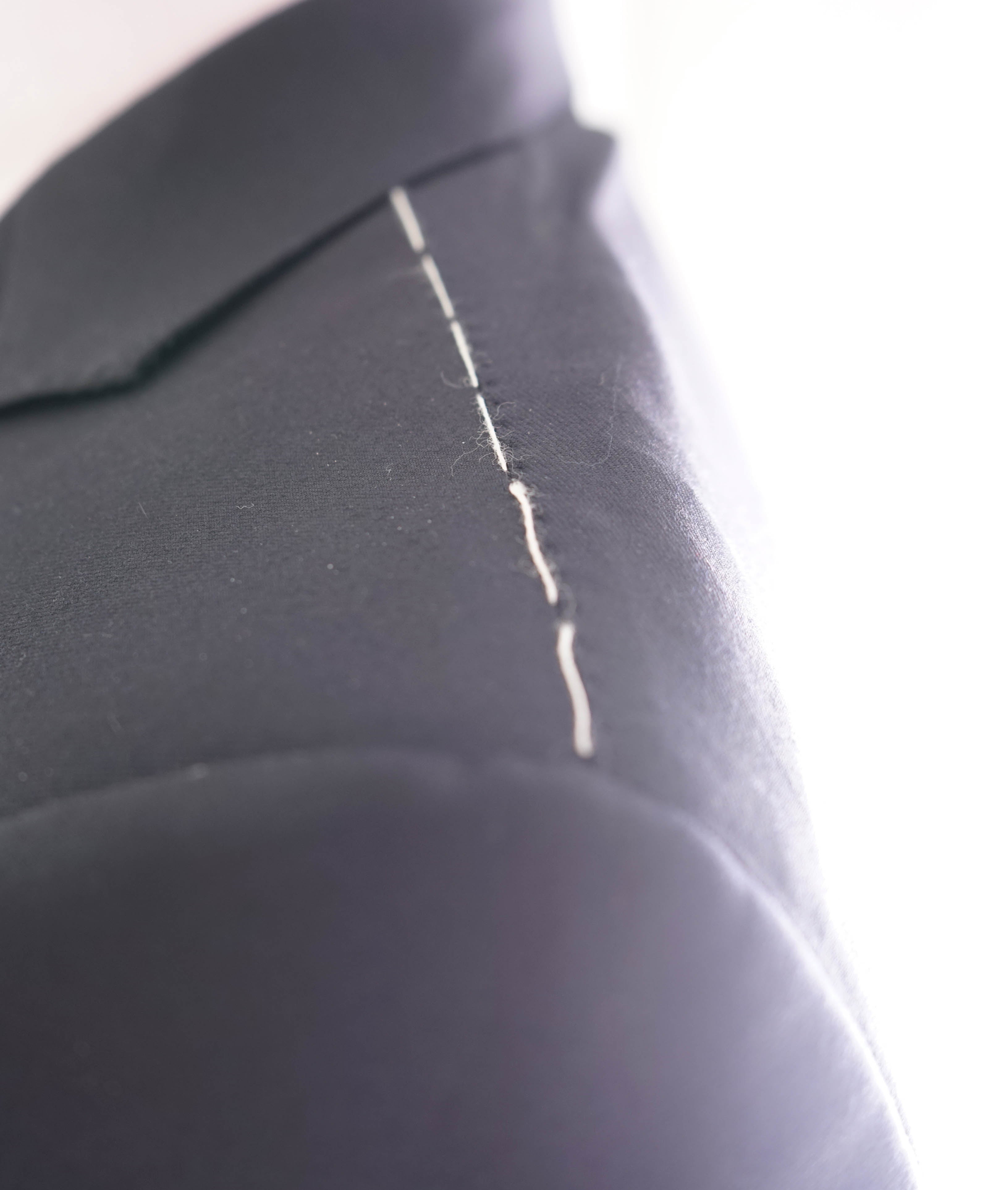 $3,995 ERMENEGILDO ZEGNA -"TROFEO" Navy CLOSET STAPLE Suit - 36R