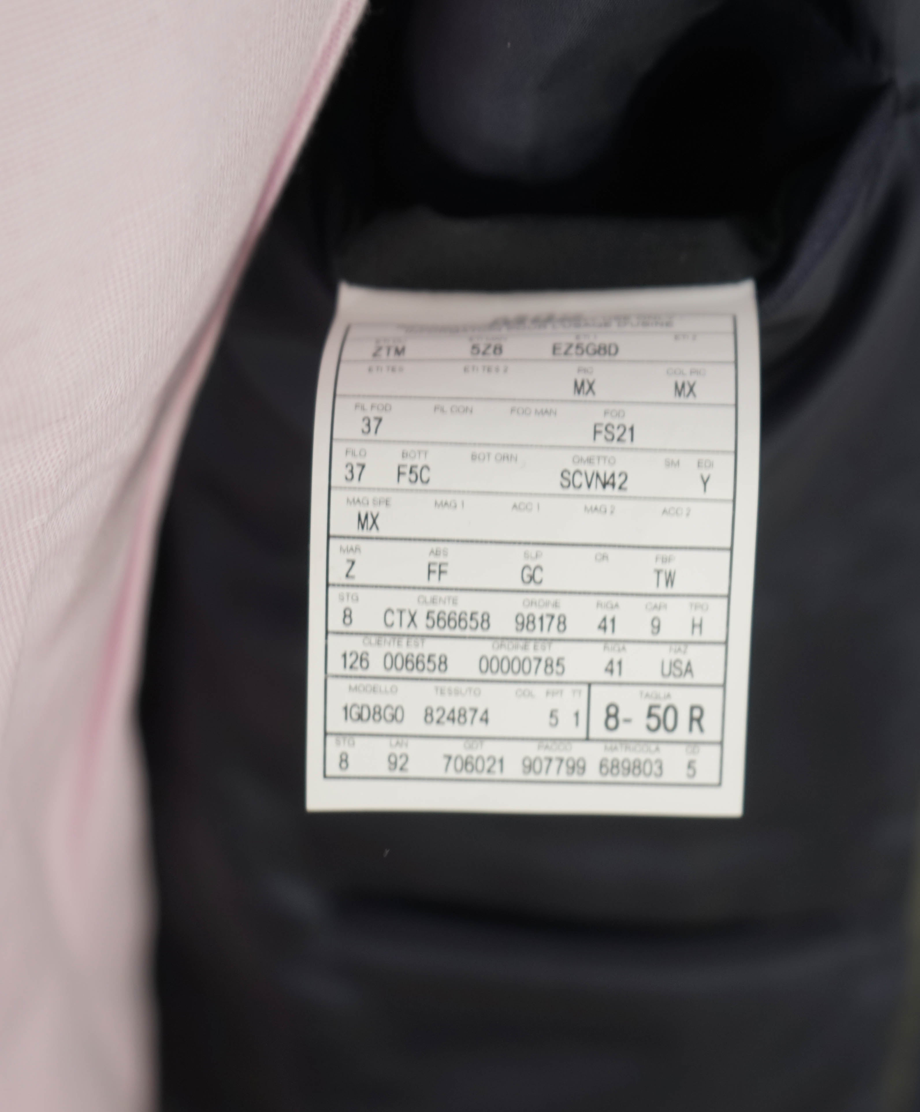 $1,095 Z ZEGNA - *TECHMERINO* Pure Wool Navy Performance Blazer - 40R