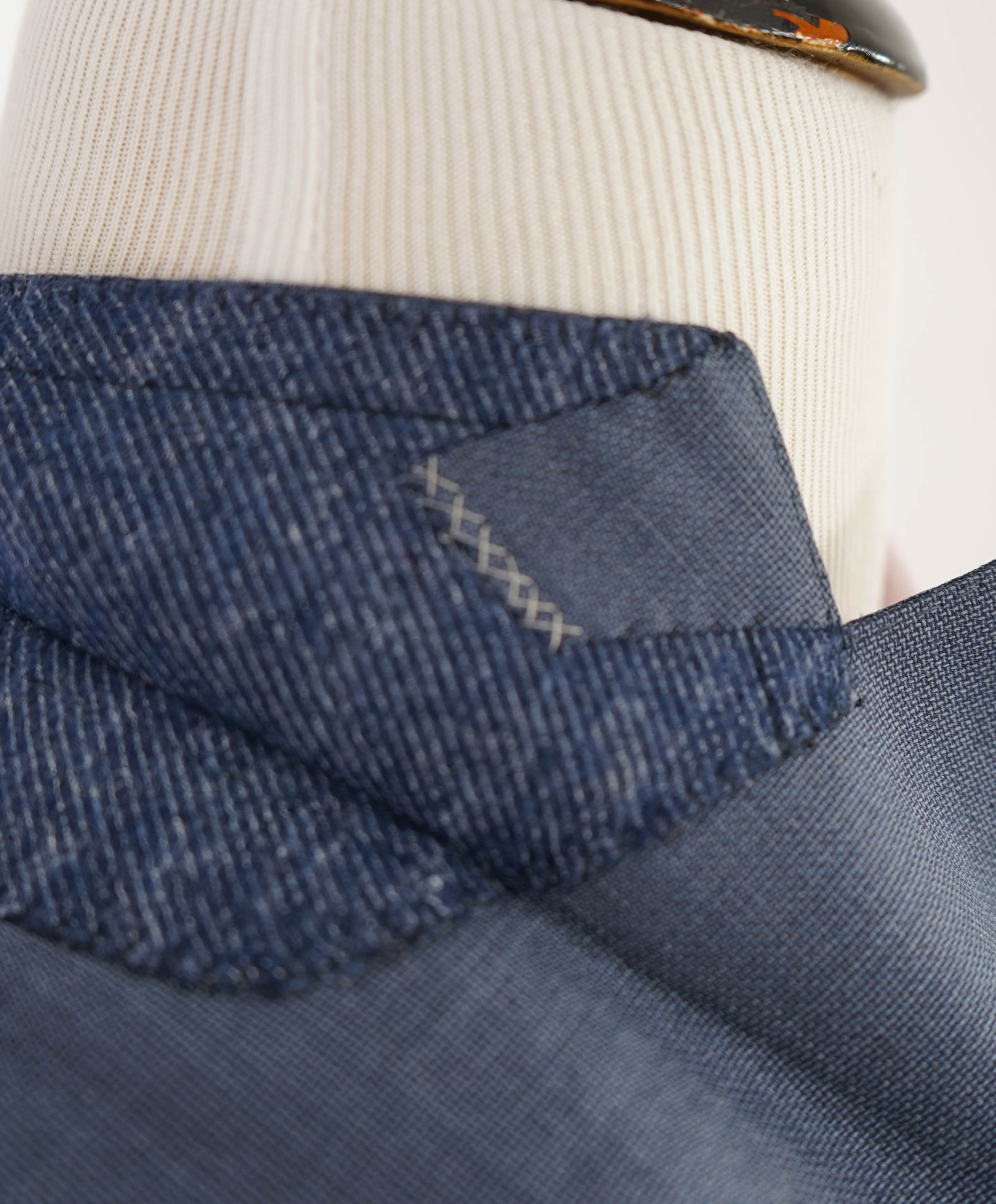 $3,250 ERMENEGILDO ZEGNA - "MULTISEASON" *Closet Staple* Mid Blue Suit -40R