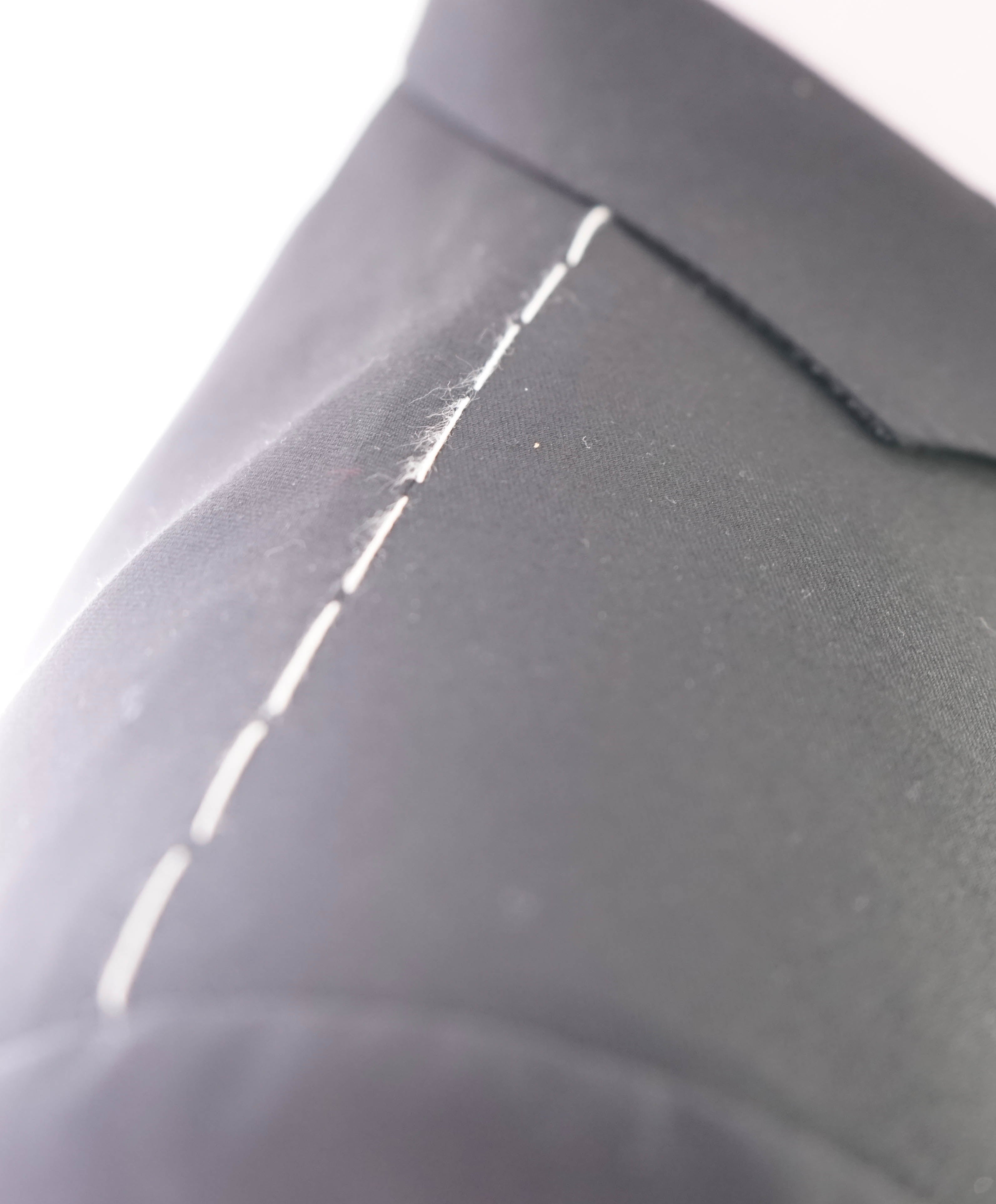 $3,995 ERMENEGILDO ZEGNA -"TROFEO" MILANO Black CLOSET STAPLE Suit - 46R