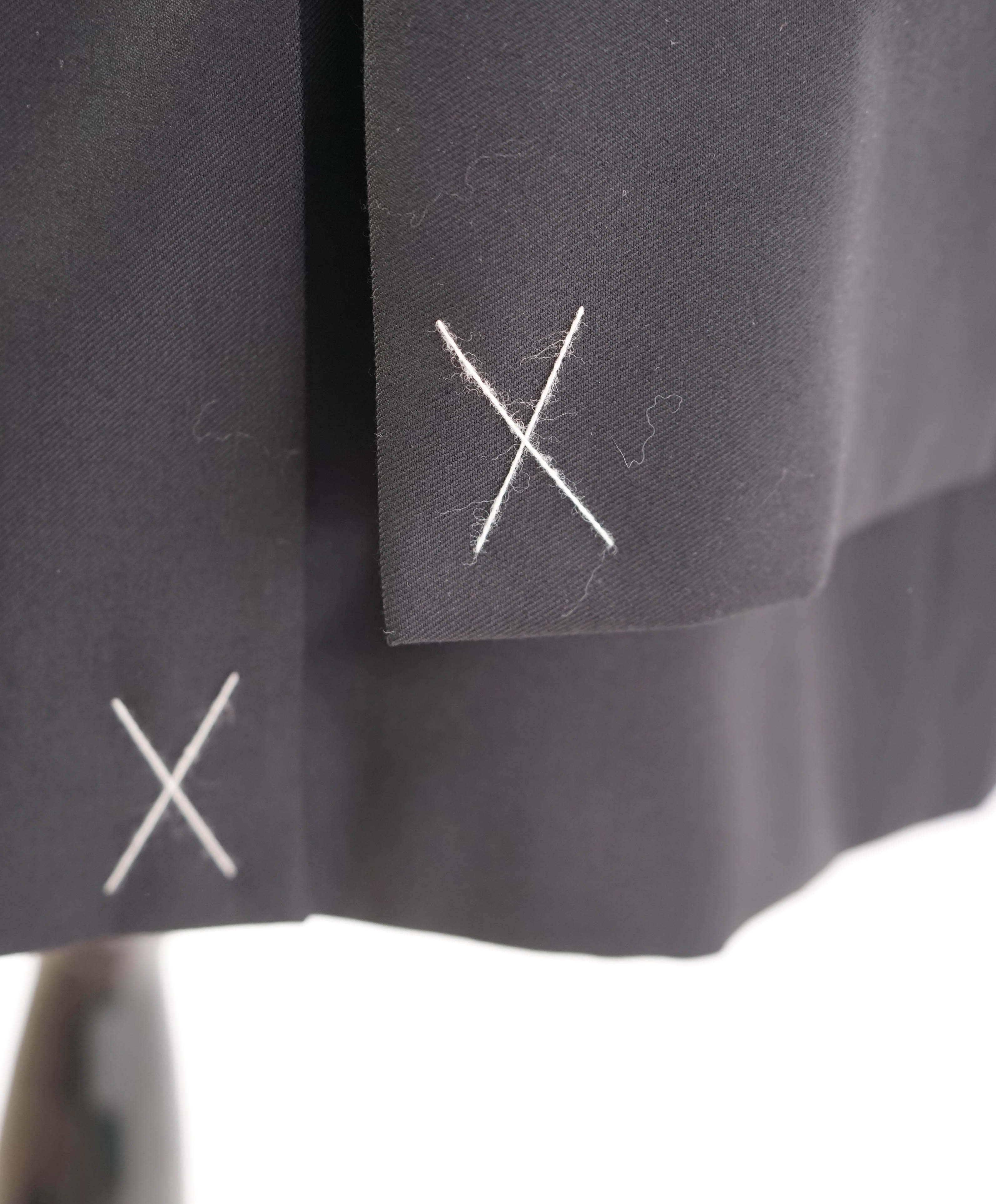 $3,995 ERMENEGILDO ZEGNA -"TROFEO" MILANO Black CLOSET STAPLE Suit - 46R