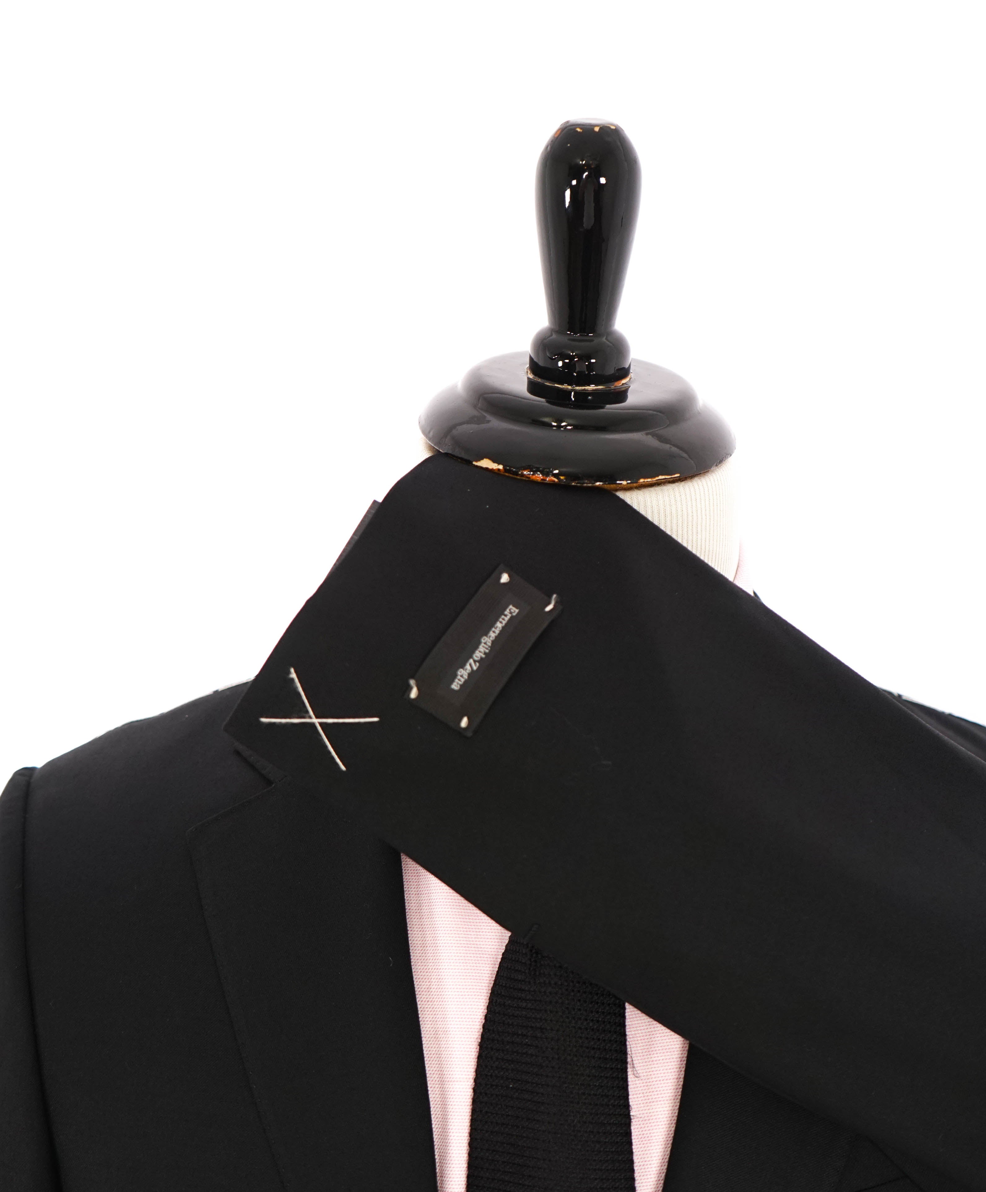 $3450 ERMENEGILDO ZEGNA - "TROFEO" Black Blazer - 36S