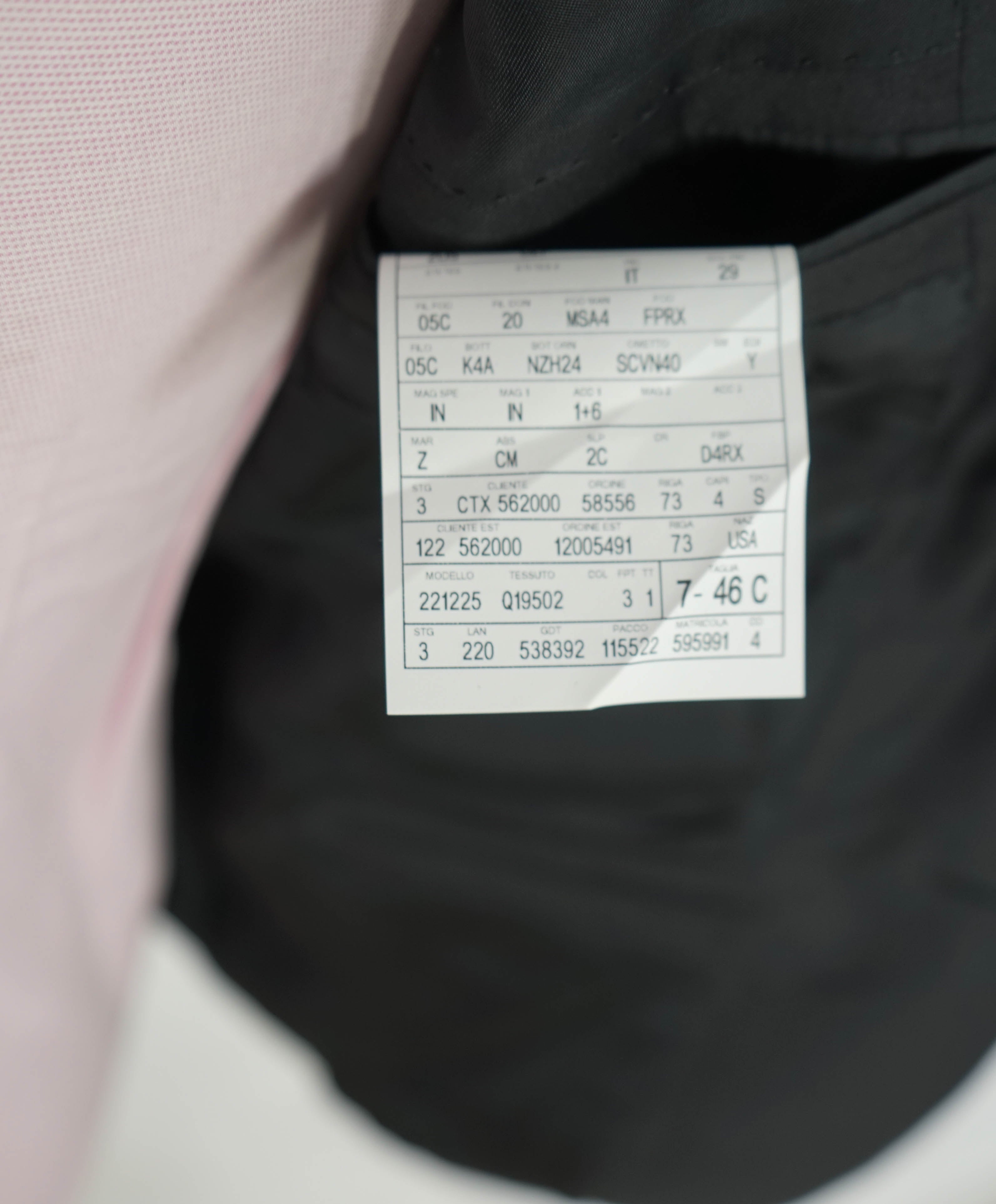 $3450 ERMENEGILDO ZEGNA - "TROFEO" Black Blazer - 36S