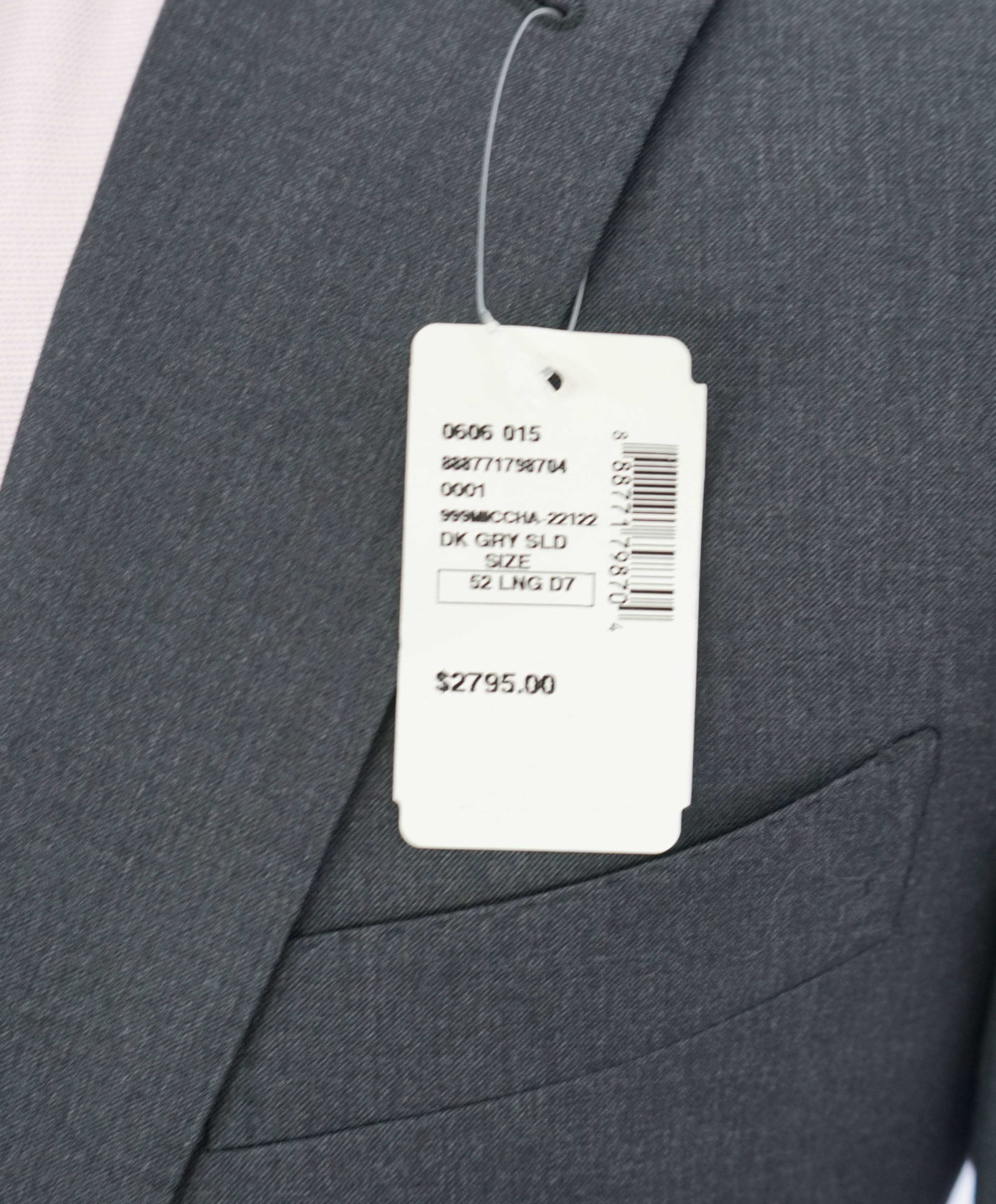 $2,695 ERMENEGILDO ZEGNA -"Micronsphere" GRAY Blazer - 42L