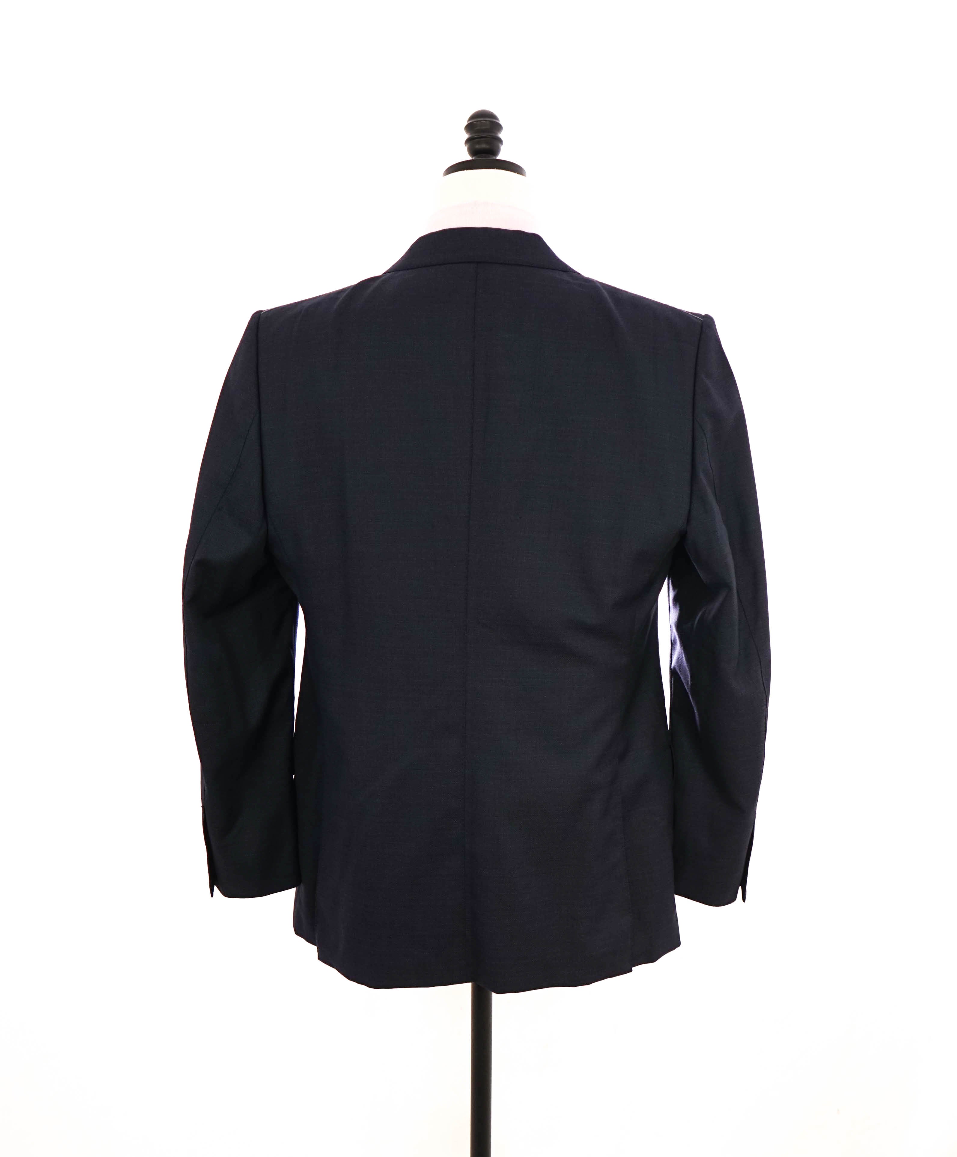 $6,990 TOM FORD - 2-Piece PEAK LAPEL "O' CONNOR" Navy Blue Side Tab Suit - 46R (56EU)