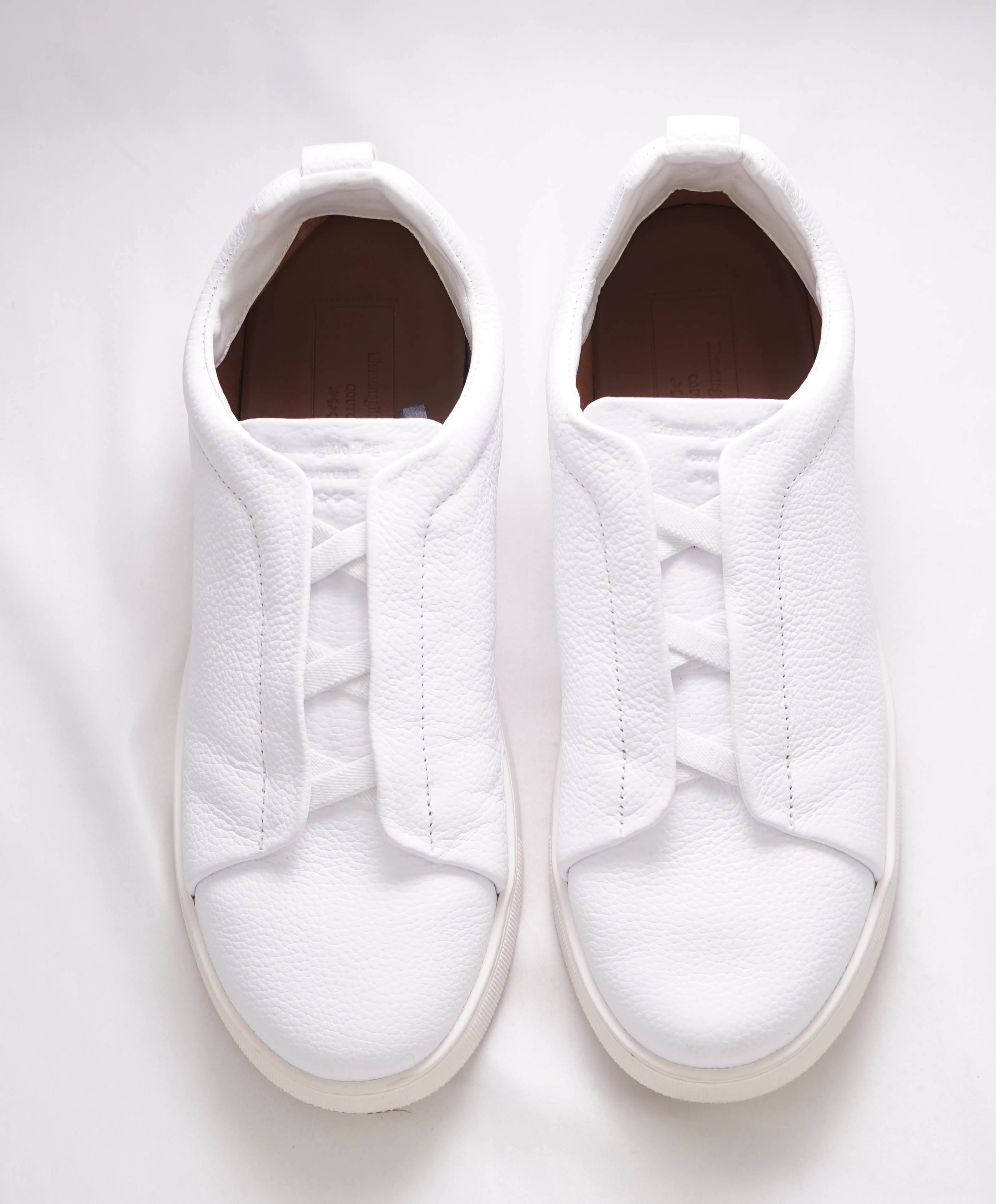 $950 ERMENEGILDO ZEGNA - COUTURE "Triple Stitch" Sneakers - 9 US (42 EU)