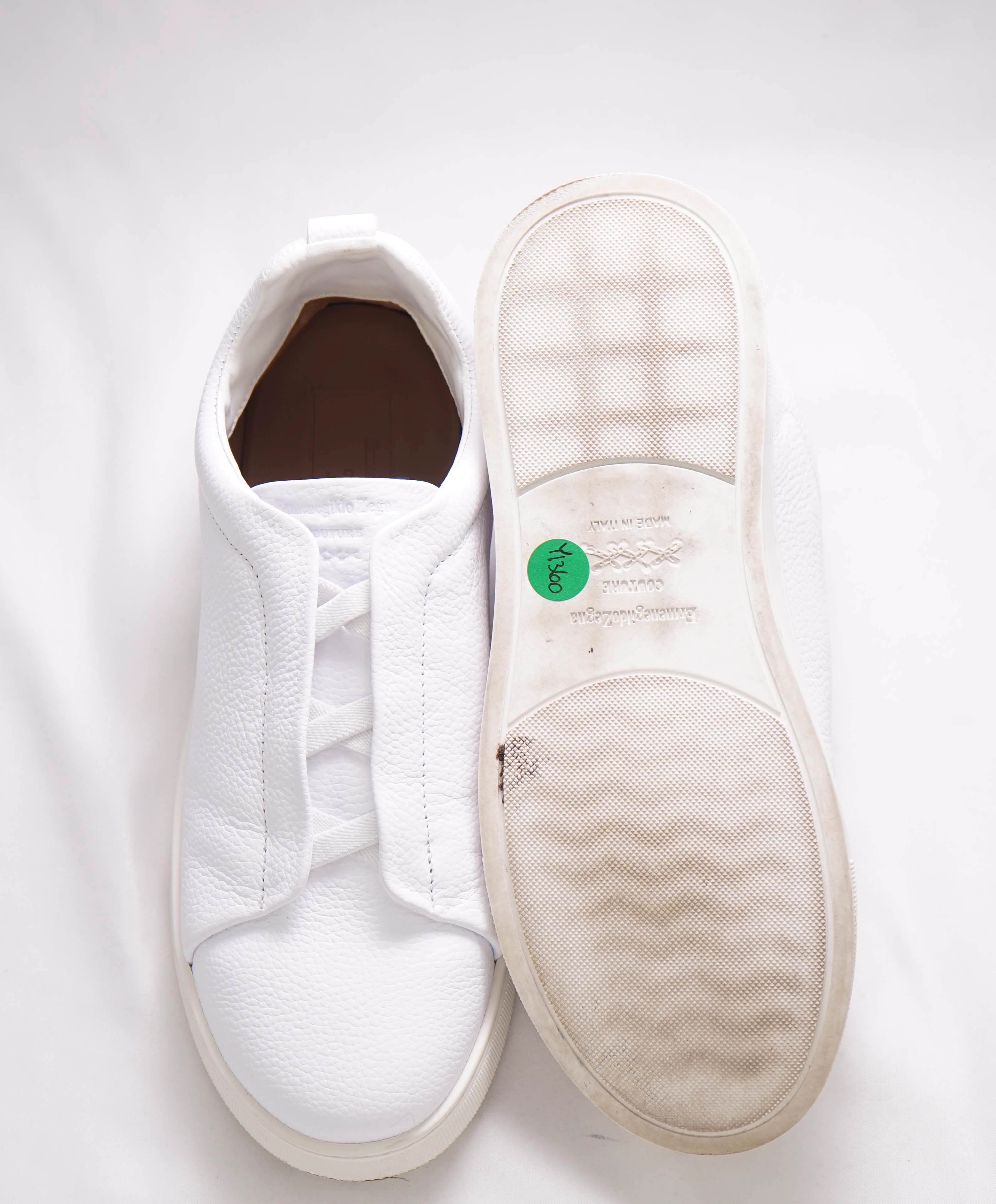 $950 ERMENEGILDO ZEGNA - COUTURE "Triple Stitch" Sneakers - 9 US (42 EU)