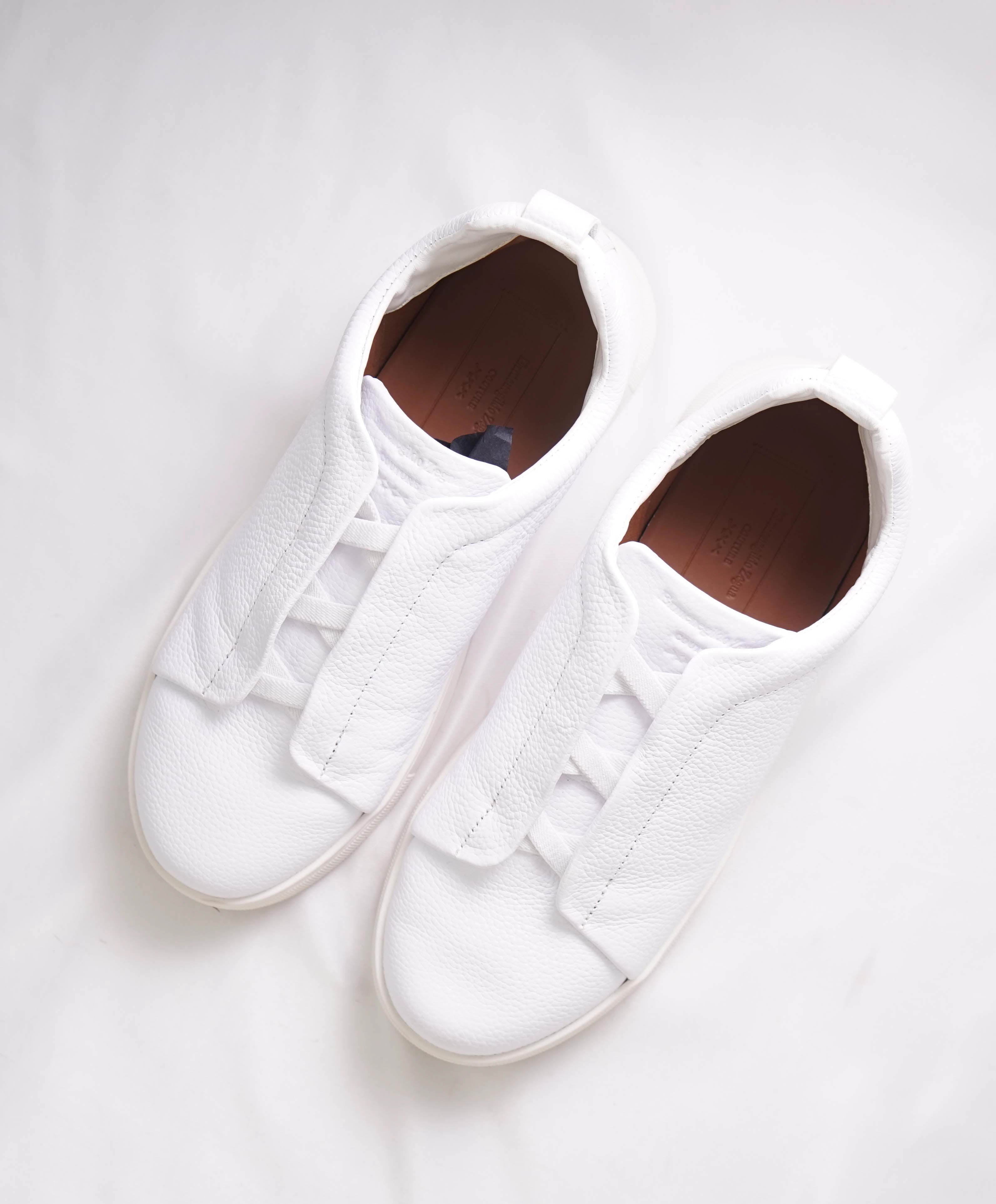 $950 ERMENEGILDO ZEGNA - COUTURE "Triple Stitch" Sneakers - 9 US (42 EU)