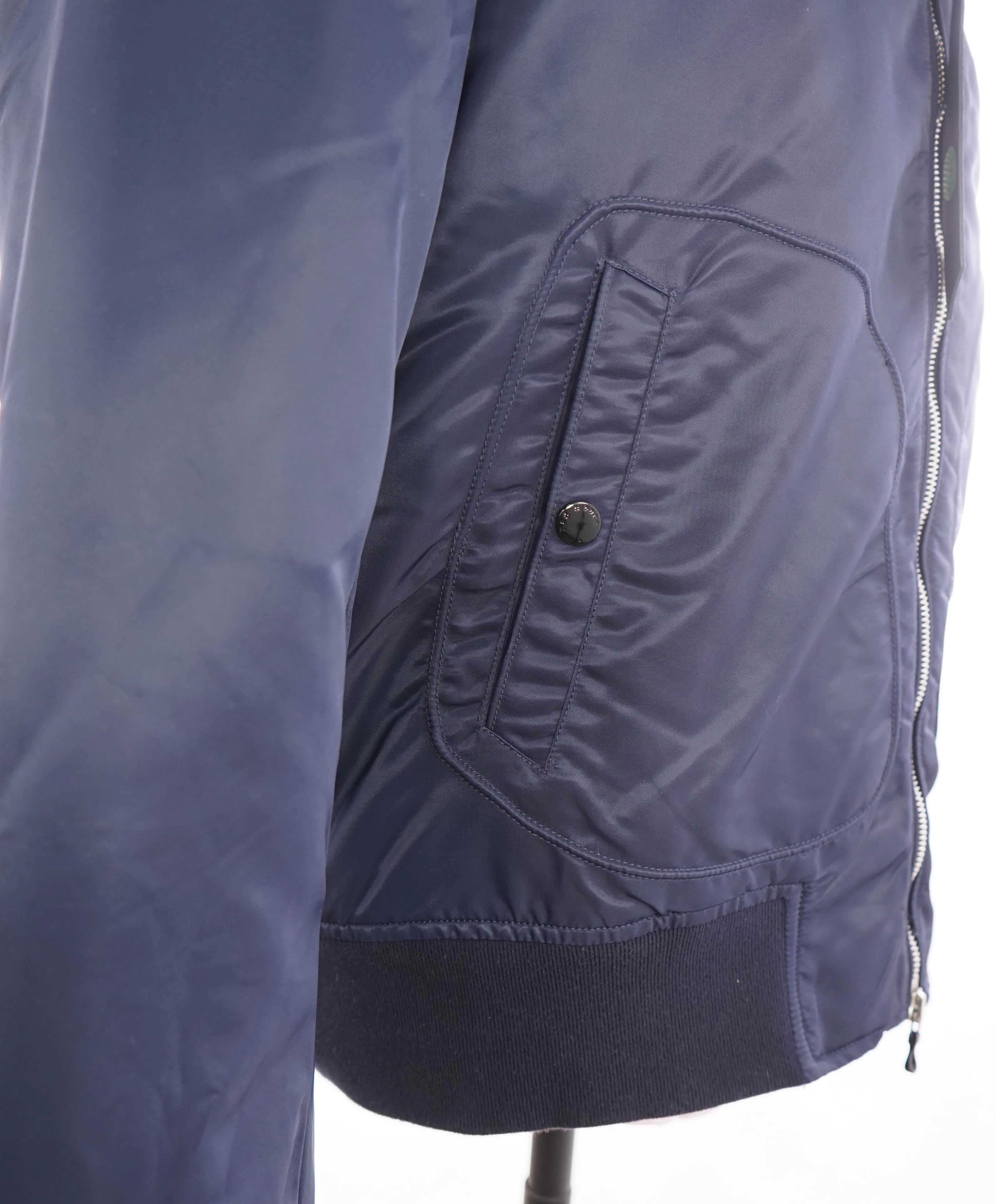 $795 RAG & BONE - SHEARLING DYED SPANISH LAMB Bomber Jacket - M