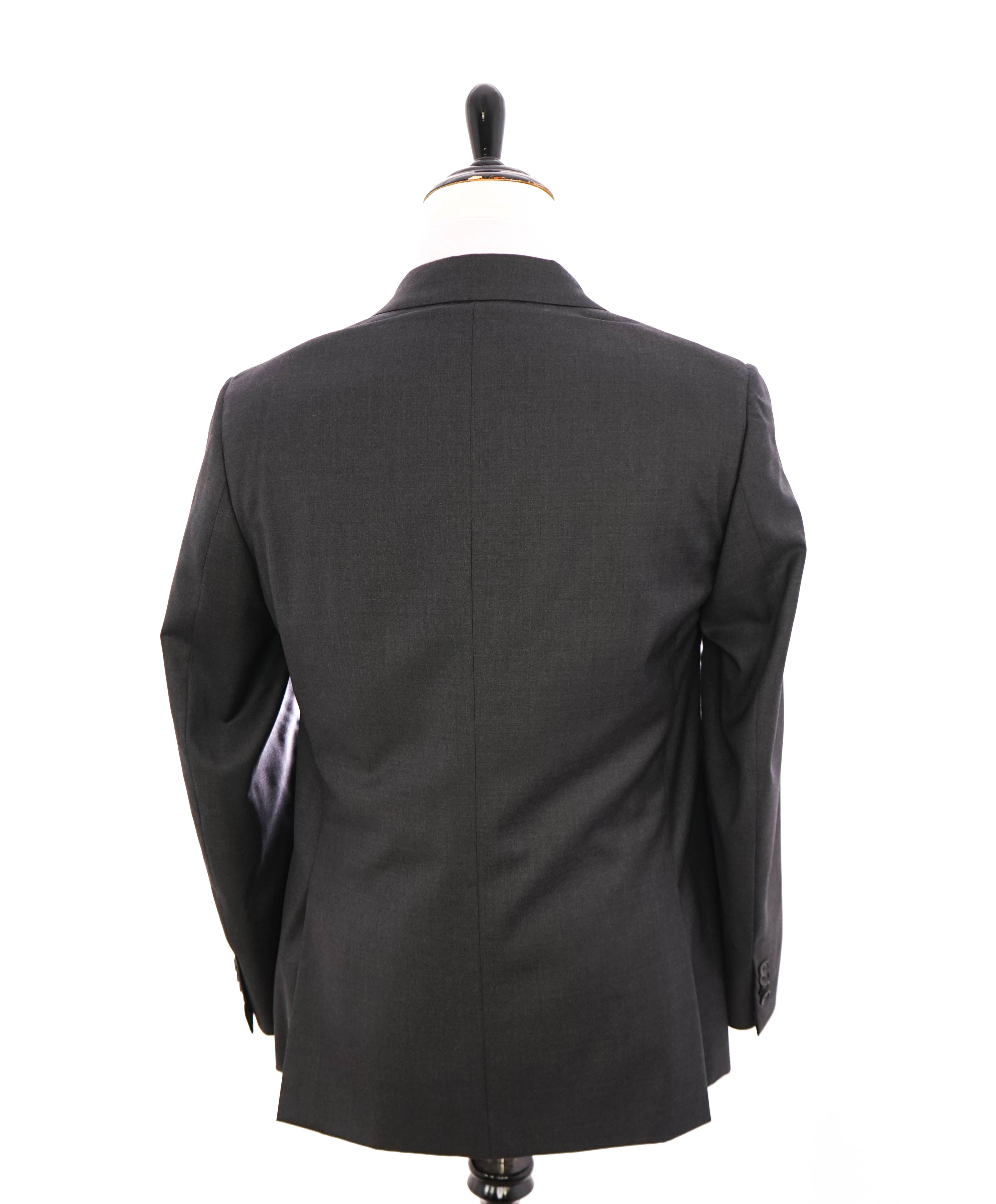 $3,750 ISAIA - Gray "AQUASPIDER" *CLOSET STAPLE* Coral Pin Suit - 42R