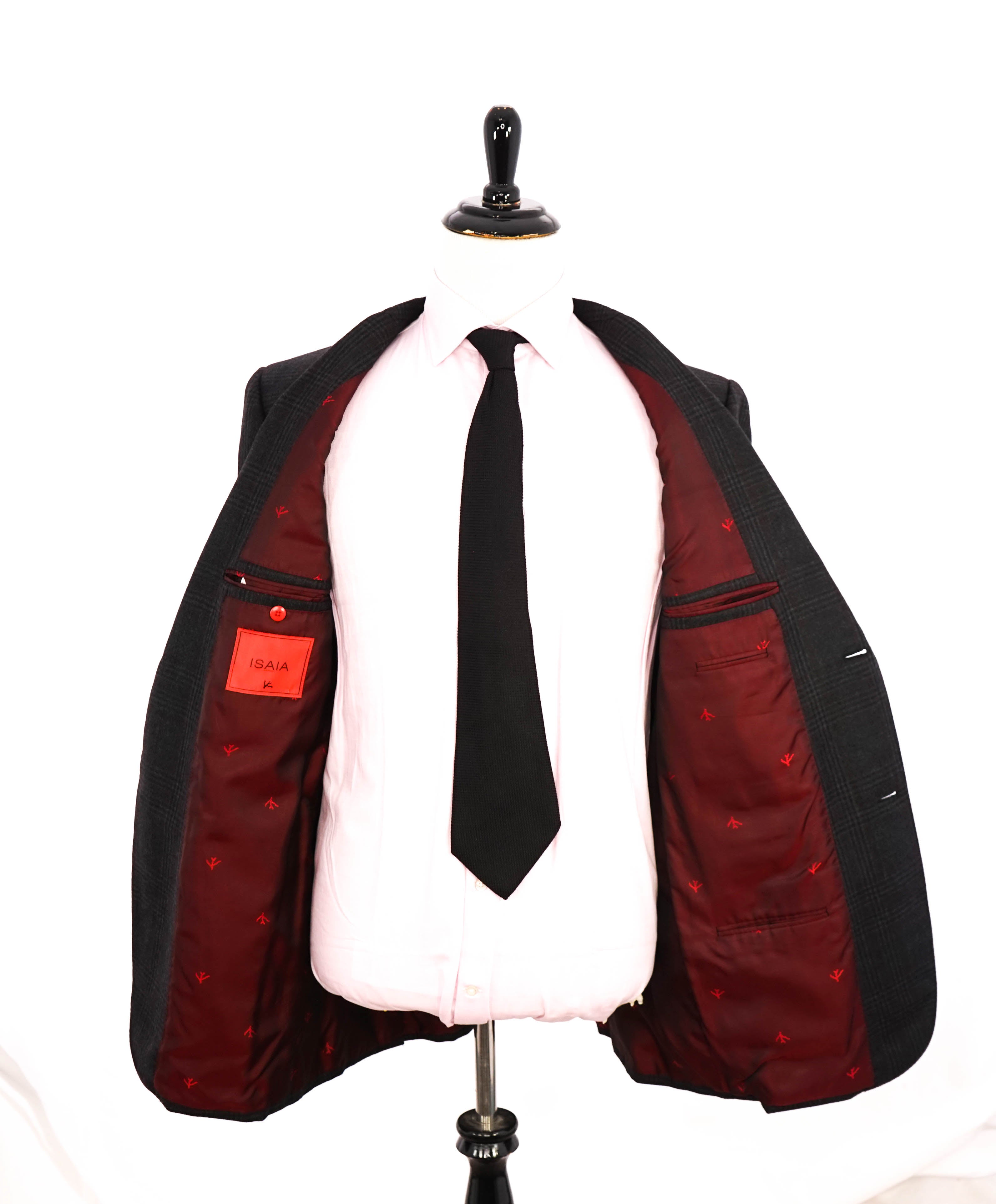 $3,995 ISAIA - "CUSTOM" Super 140's NUOVA BASE S Blazer - 44L