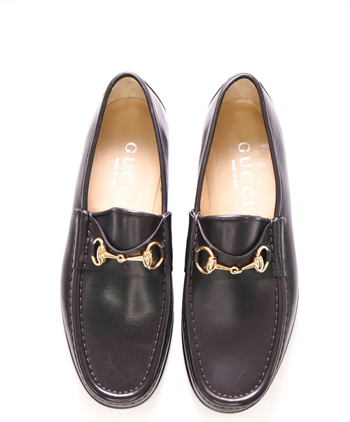 GUCCI - Horse-bit Loafers Brown Iconic Style - 8 US (7.5 G Stamped On Shoe)
