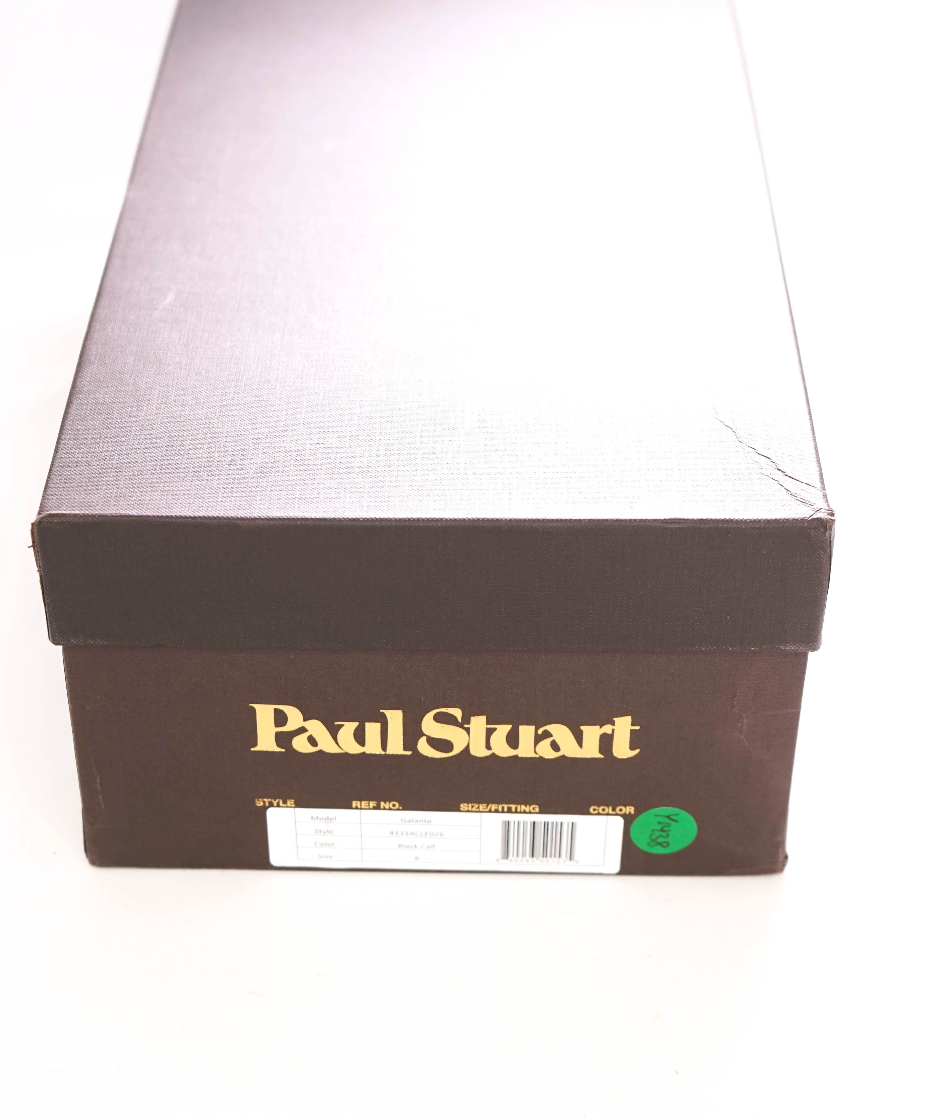 $995 PAUL STUART - *Galante* Crisscross Double Monk Strap Leather Shoes - 8 US (7 IT)
