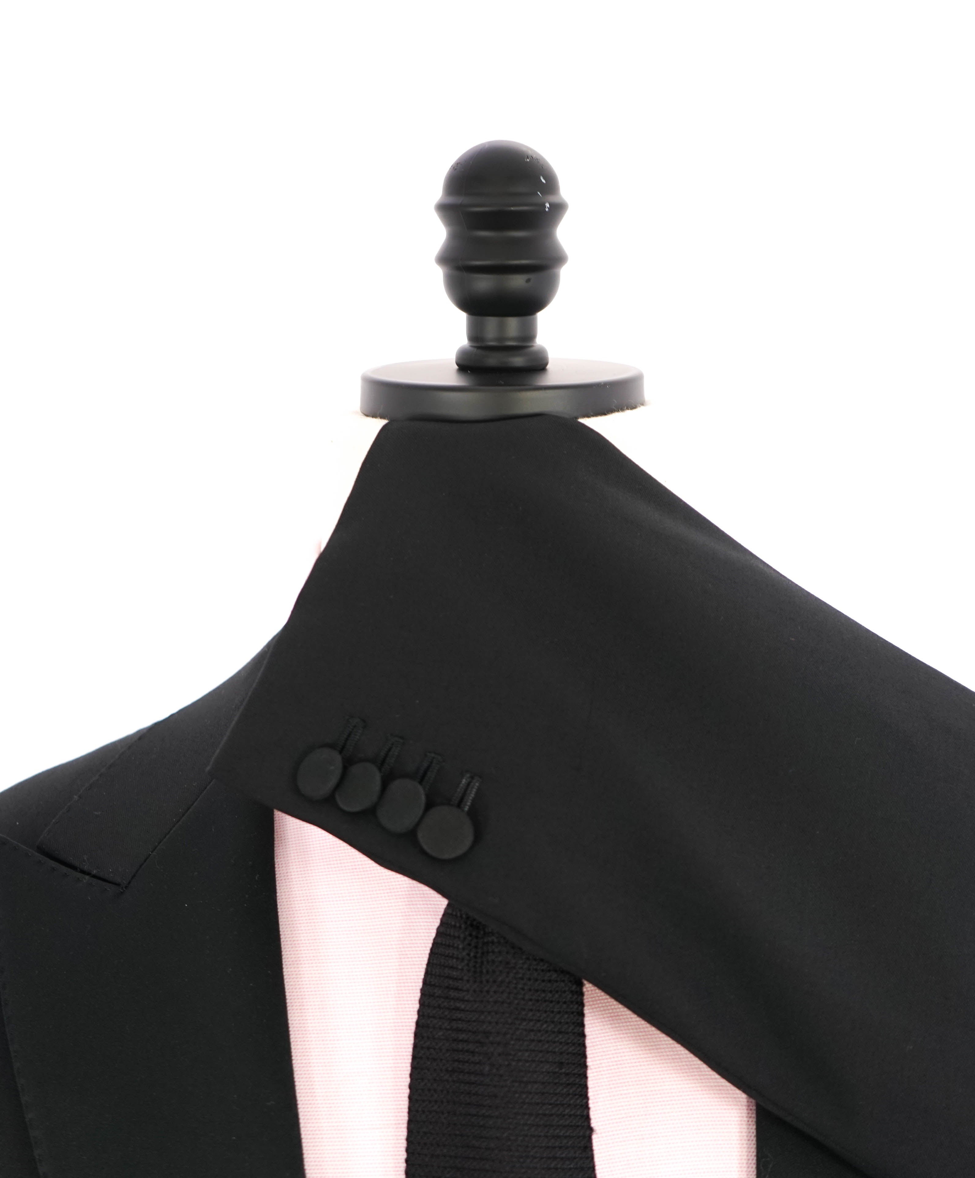 ERMENEGILDO ZEGNA -"MULTISEASON" Black Tuxedo JACKET - 44R