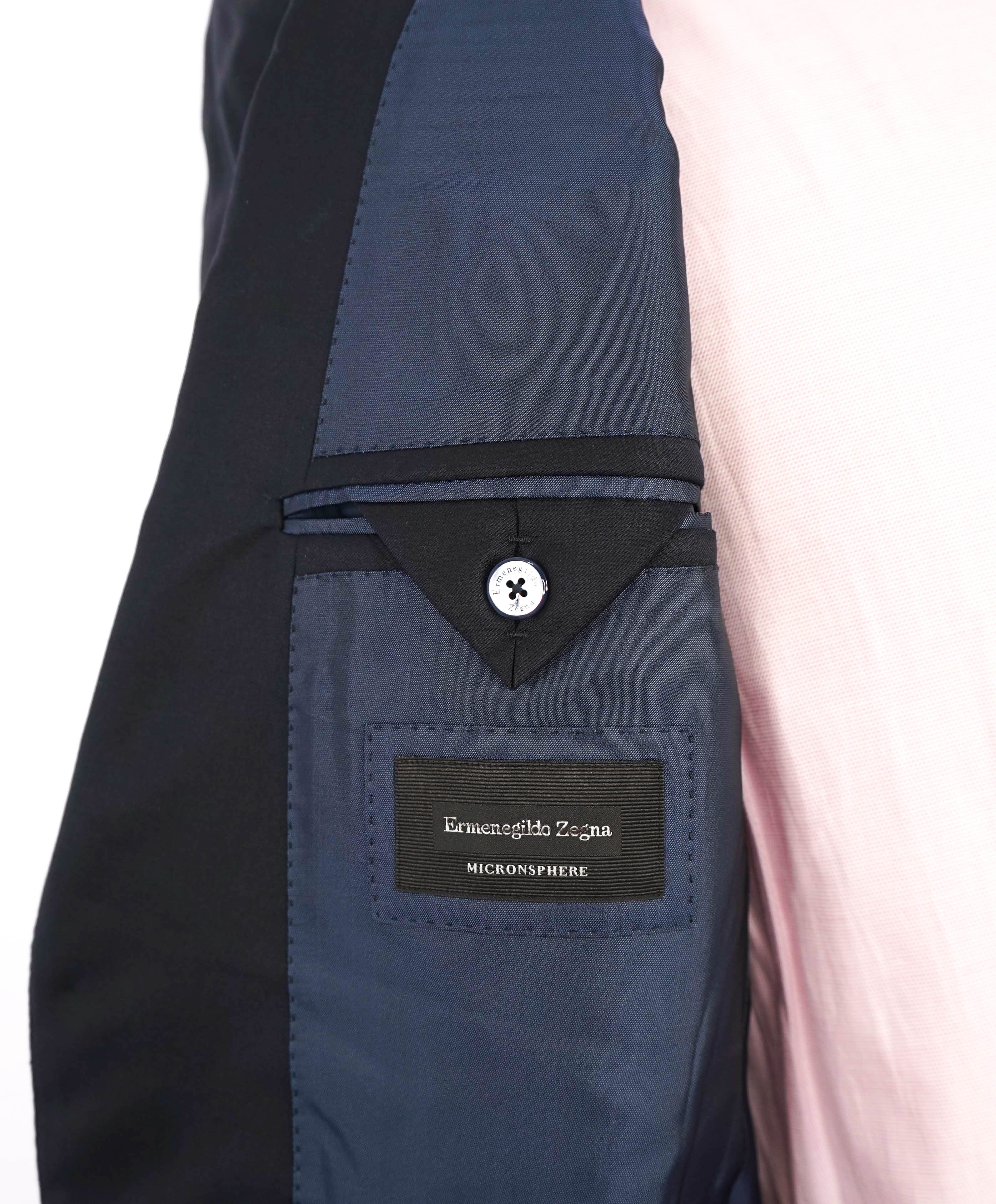 $3,250 ERMENEGILDO ZEGNA - "MULTISEASON" *Closet Staple* Navy Suit - 38R 33W