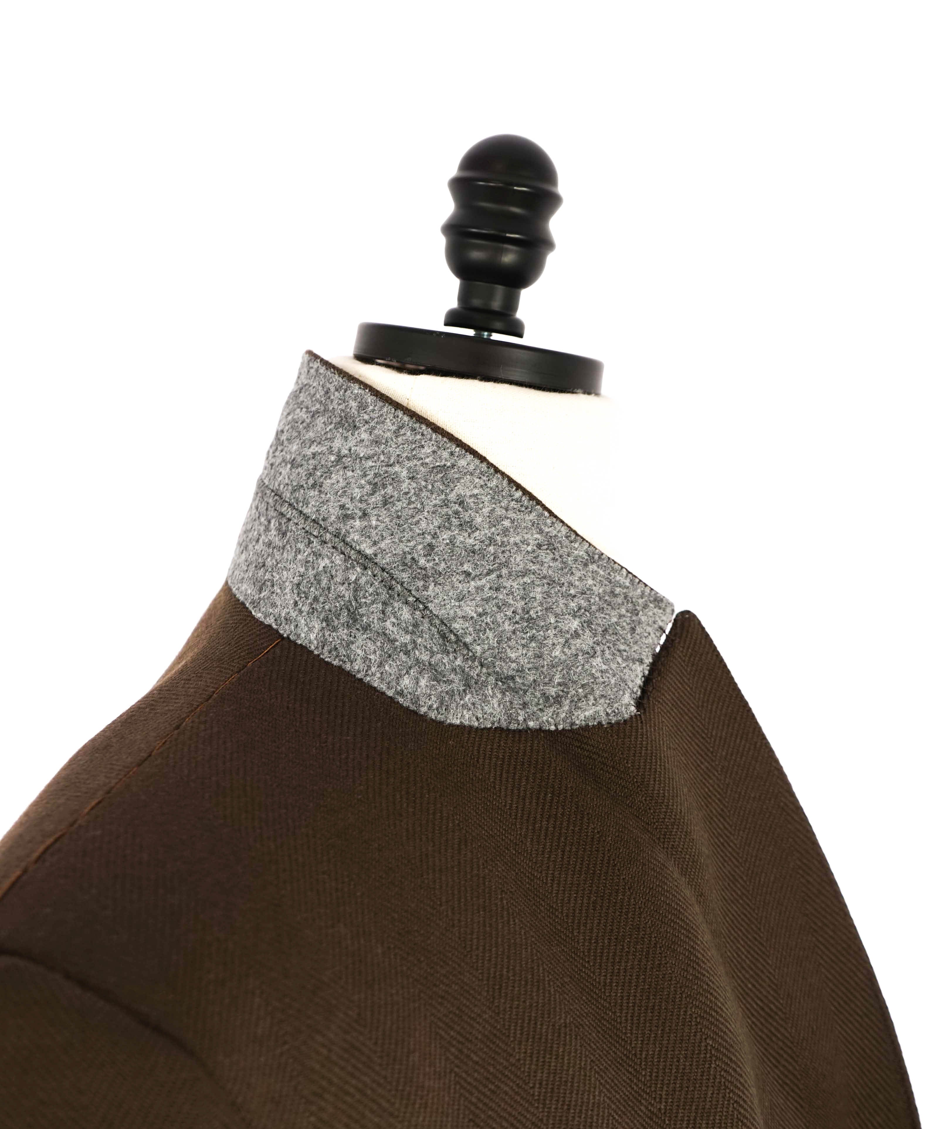 $5,990 ERMENEGILDO ZEGNA *COUTURE* - Belted Runway Jacket Coat Blazer- 46R