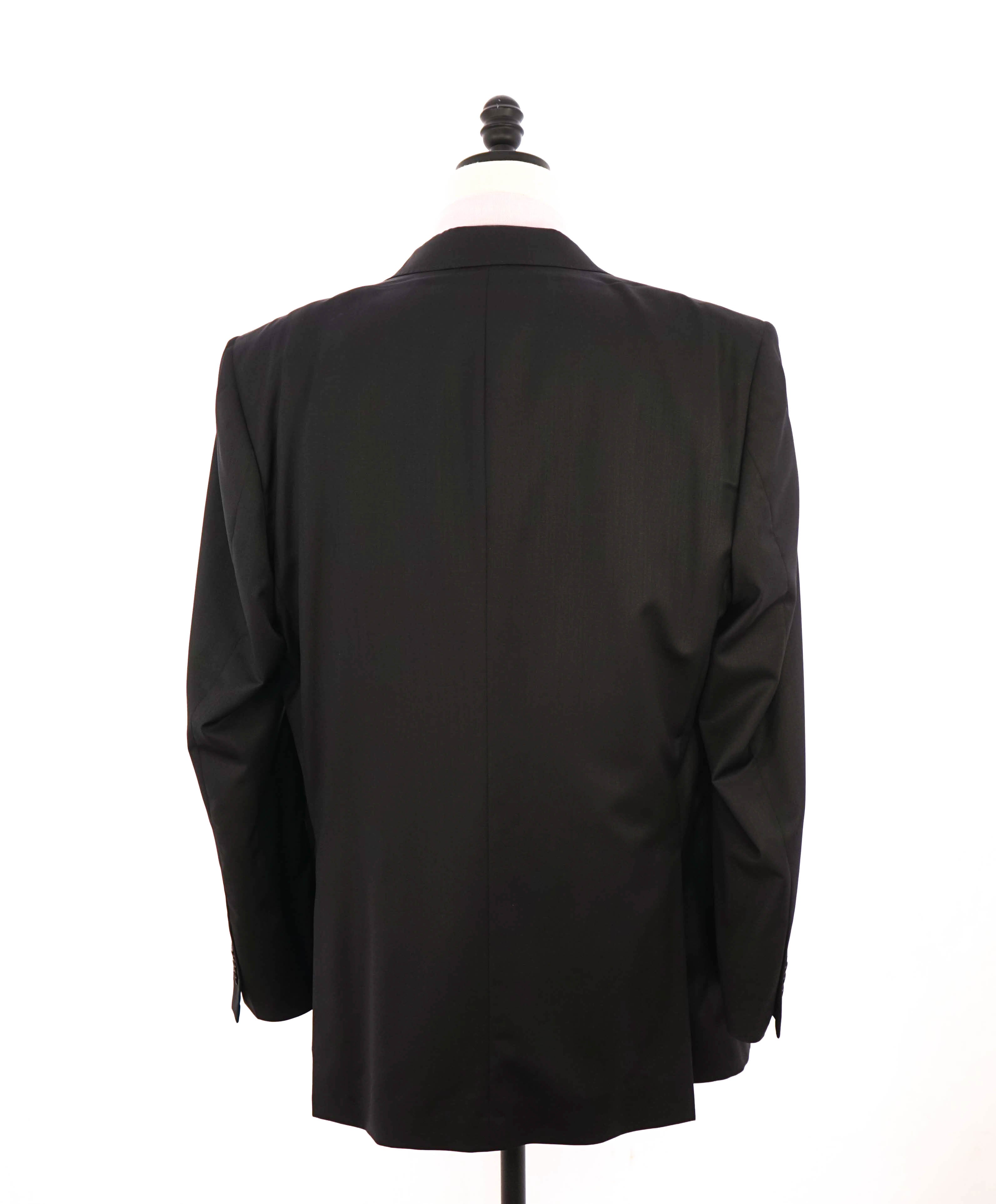 SAKS FIFTH AVENUE - ERMENEGILDO ZEGNA "Classic" Black SILK/WOOL Blazer - 44L