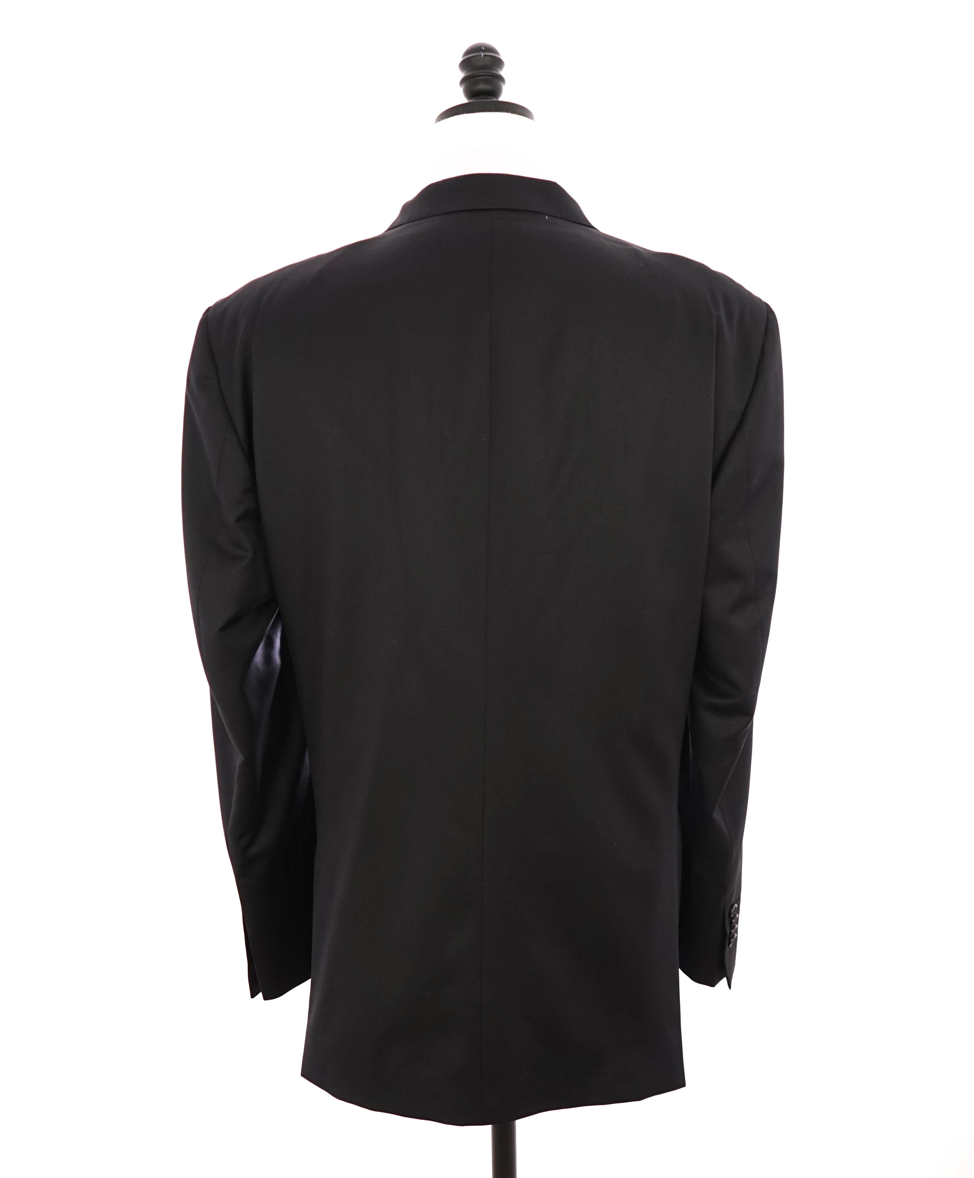 ERMENEGILDO ZEGNA - "Microsnsphere" By SAKS FIFTH AVENUE Black Suit - 46L