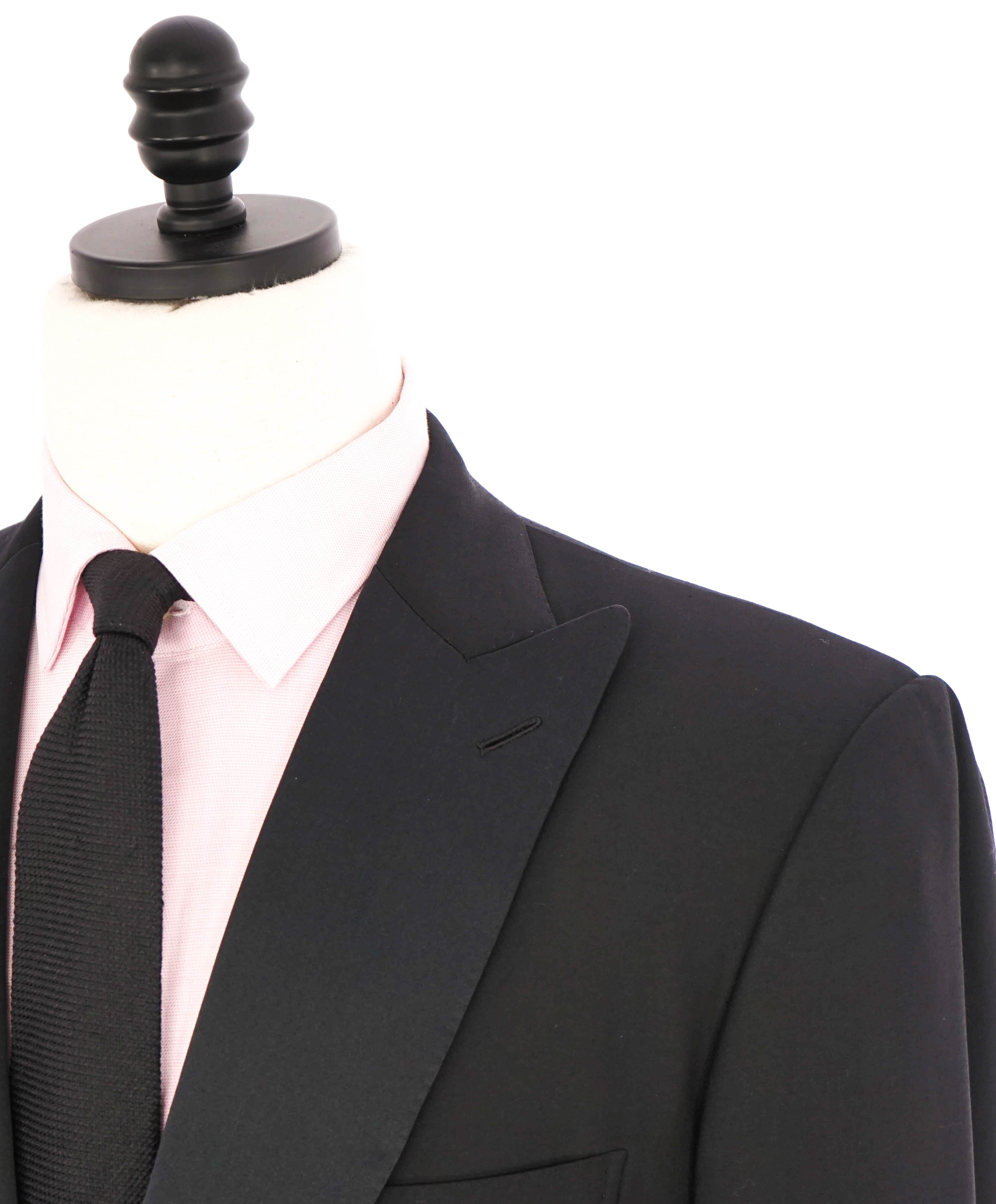 $5,995 BRIONI - *CELEB FAV* Hand Made ITALY Black Peak Tuxedo Dinner JACKET - 42L
