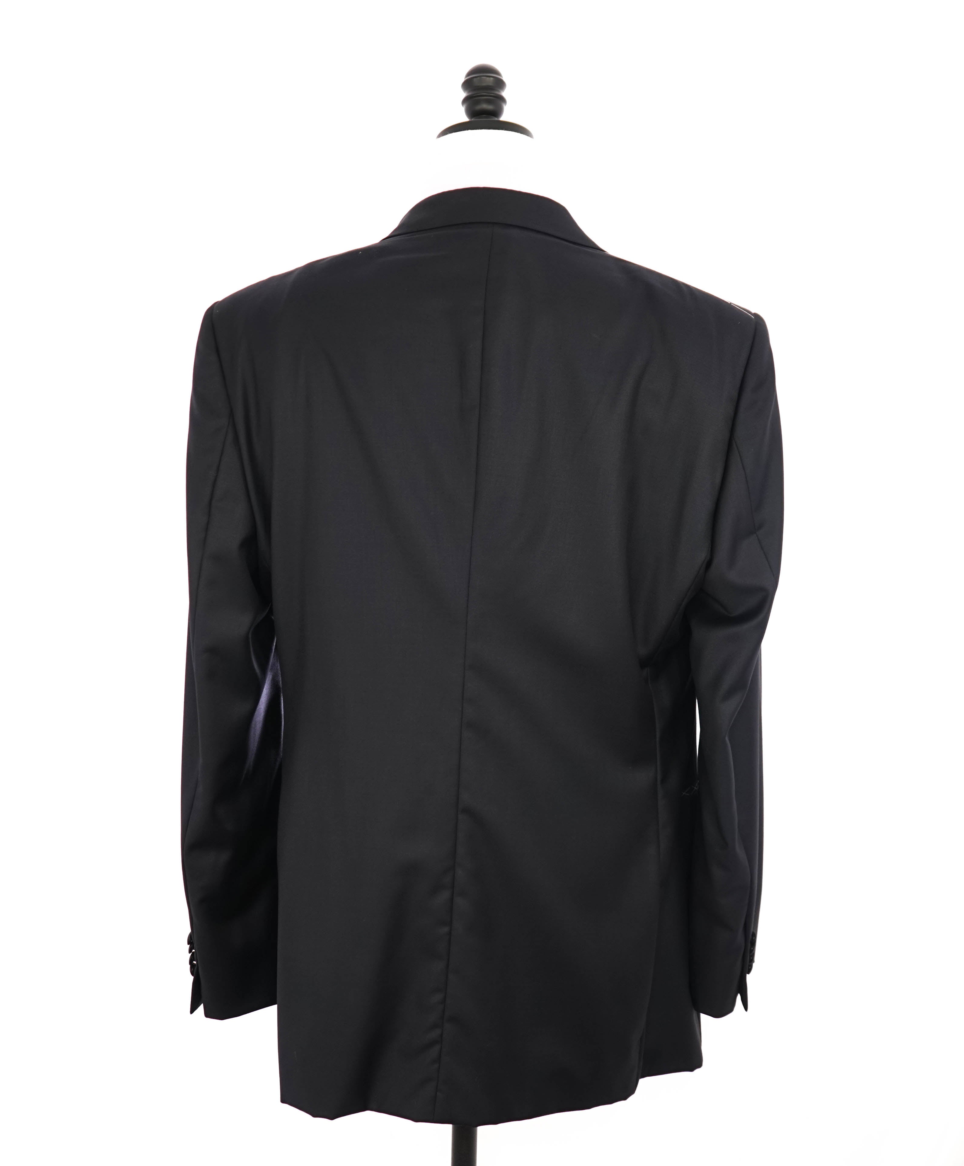 $4,595 GIORGIO ARMANI - "WALL STREET" Navy Cashmere Tuxedo - 46L