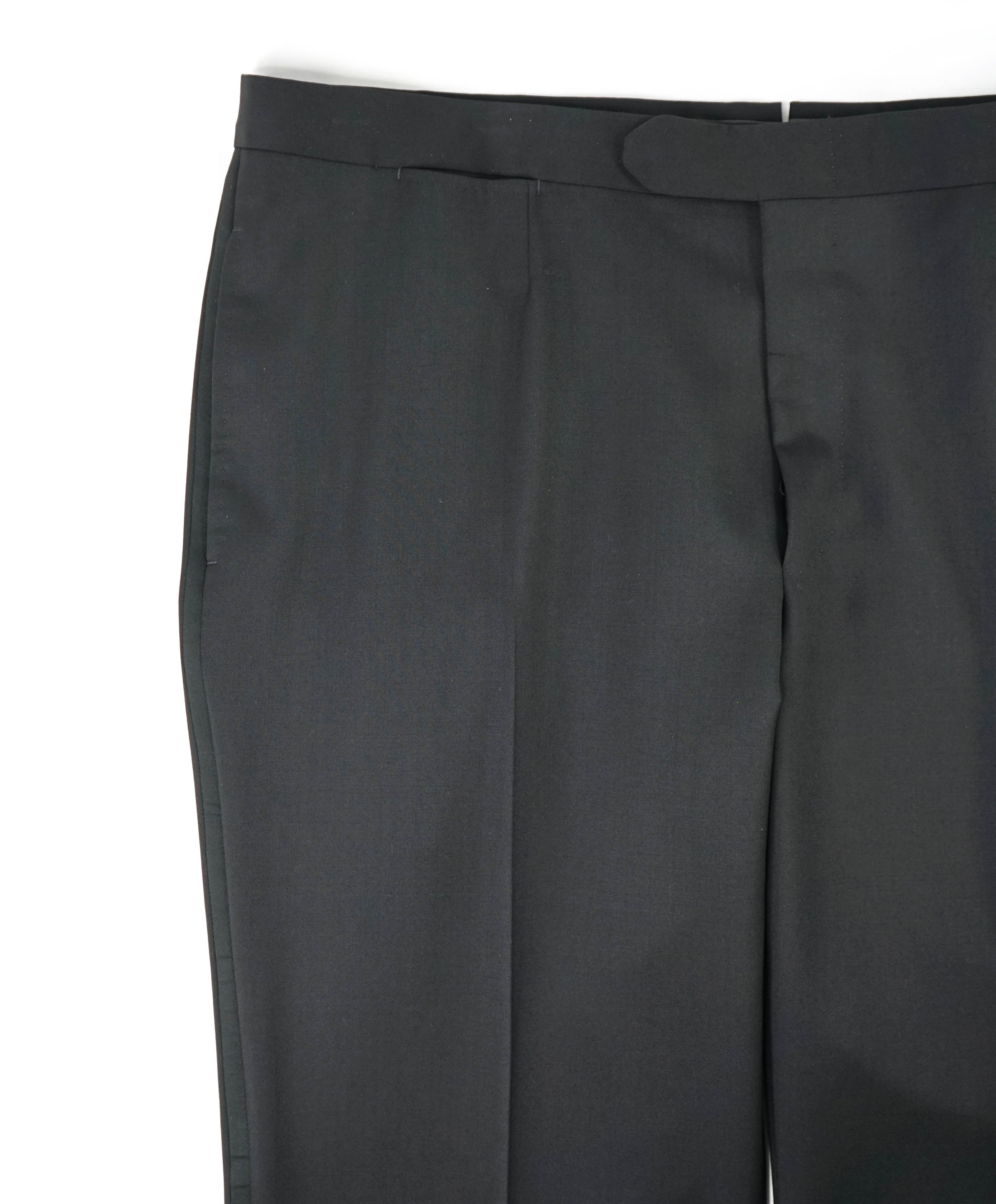 ERMENEGILDO ZEGNA - "MILA" Black Tuxedo Premium Dress Dinner Pants - 40W (58EU)