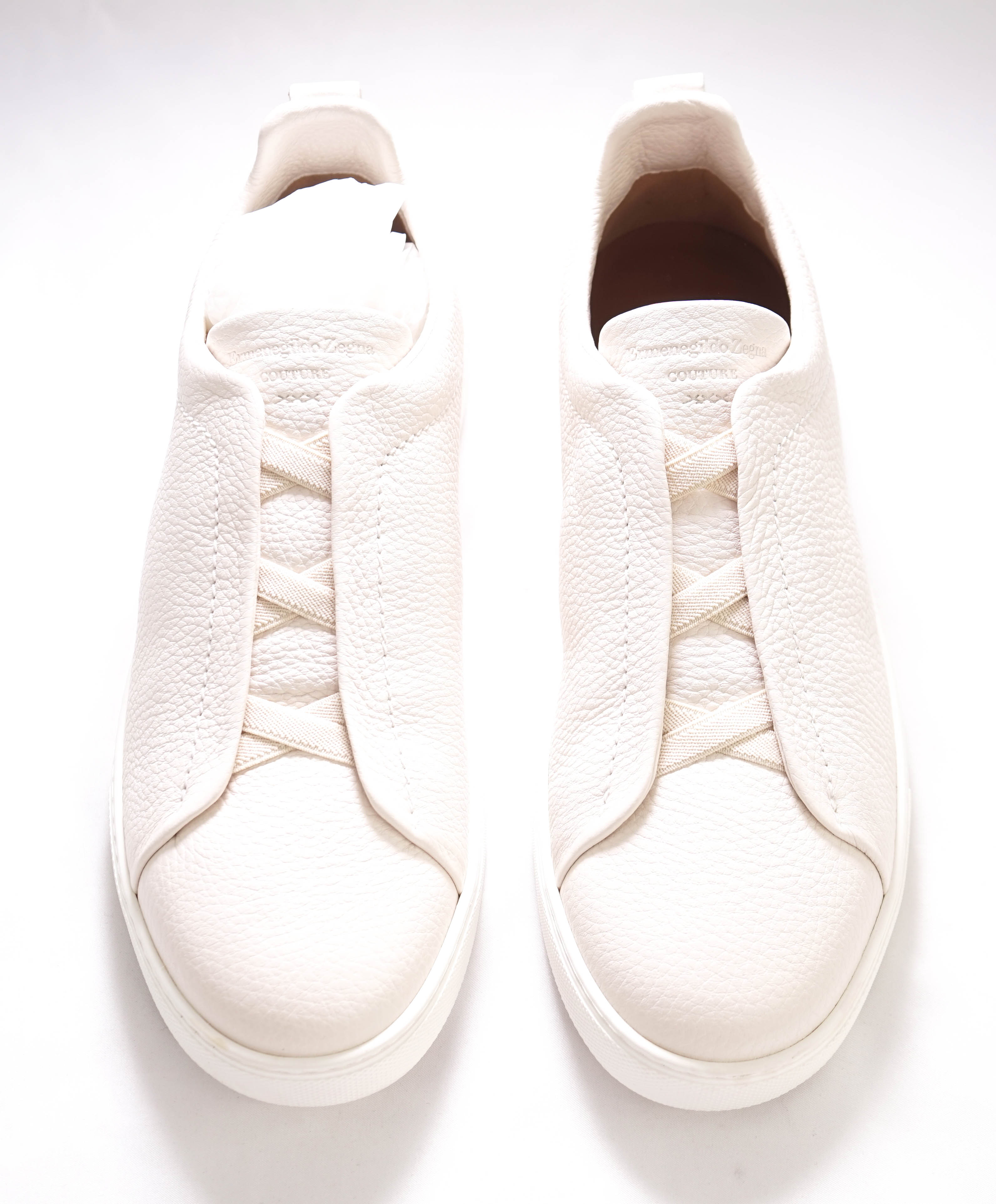 $950 ERMENEGILDO ZEGNA - COUTURE "Triple Stitch" Sneakers - 9 US (42 EU)