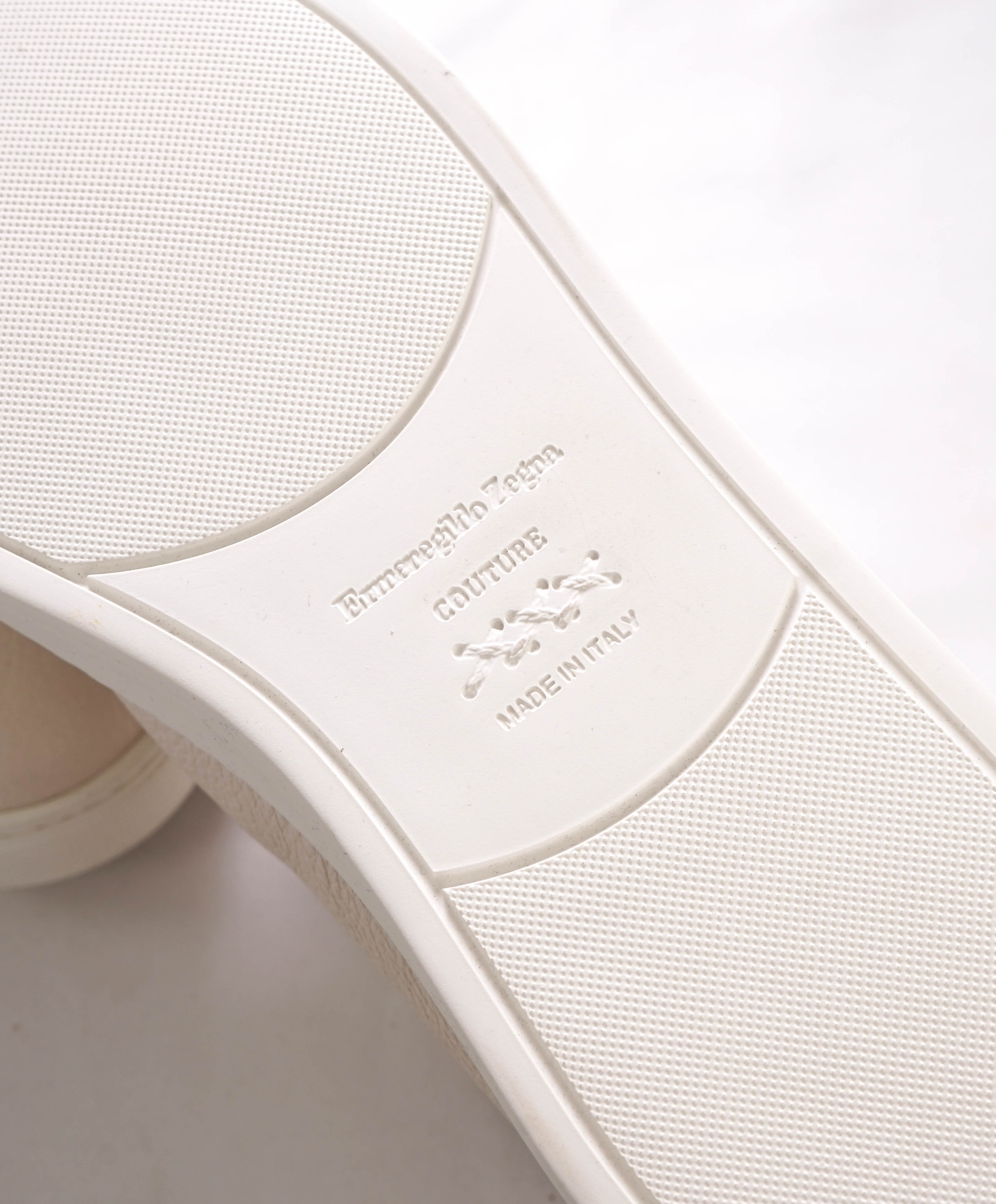 $950 ERMENEGILDO ZEGNA - COUTURE "Triple Stitch" Sneakers - 7.5 US (40.5 EU)