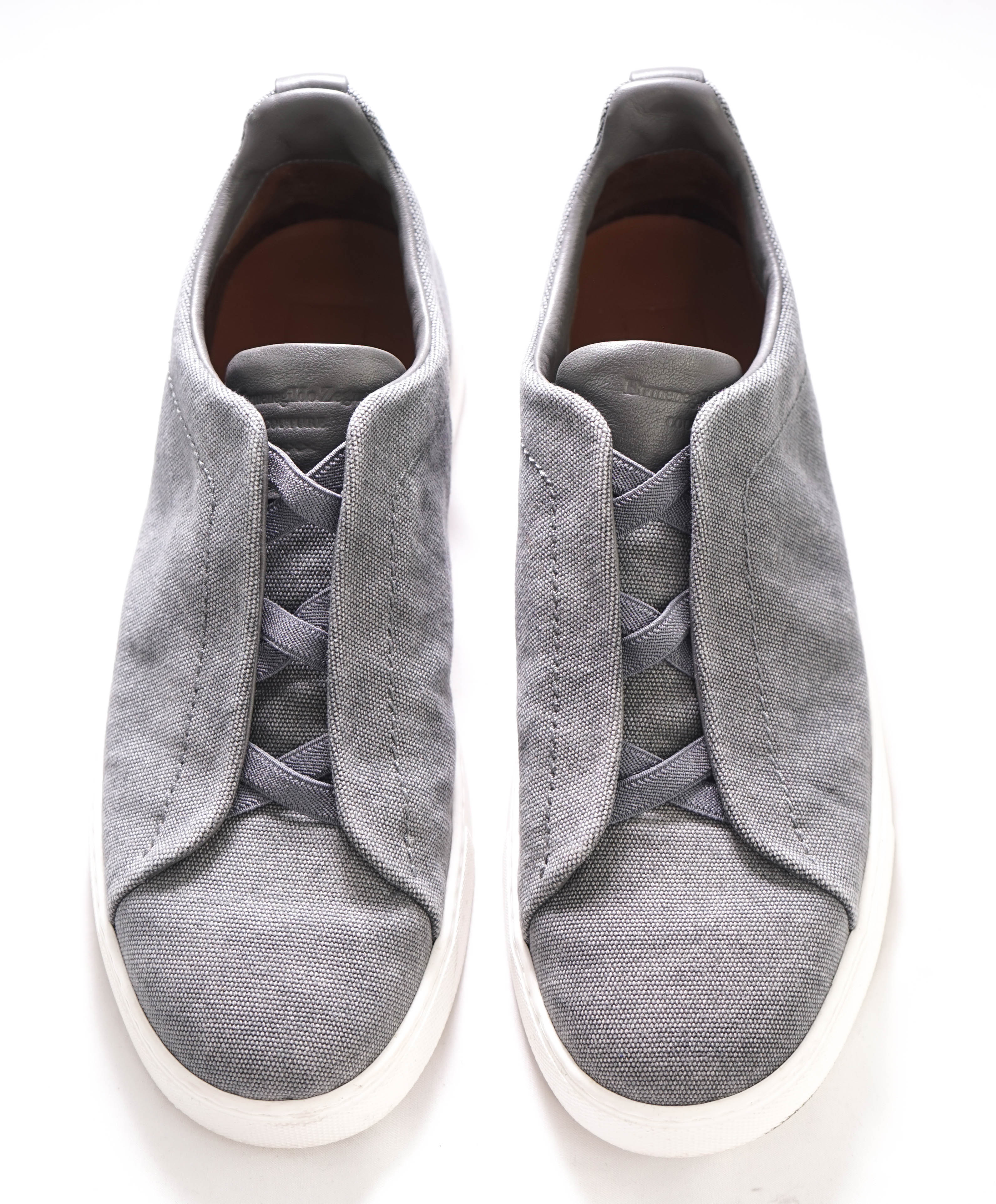 $790 ERMENEGILDO ZEGNA - COUTURE "Triple Stitch" Sneakers - 10 US (43 EU)