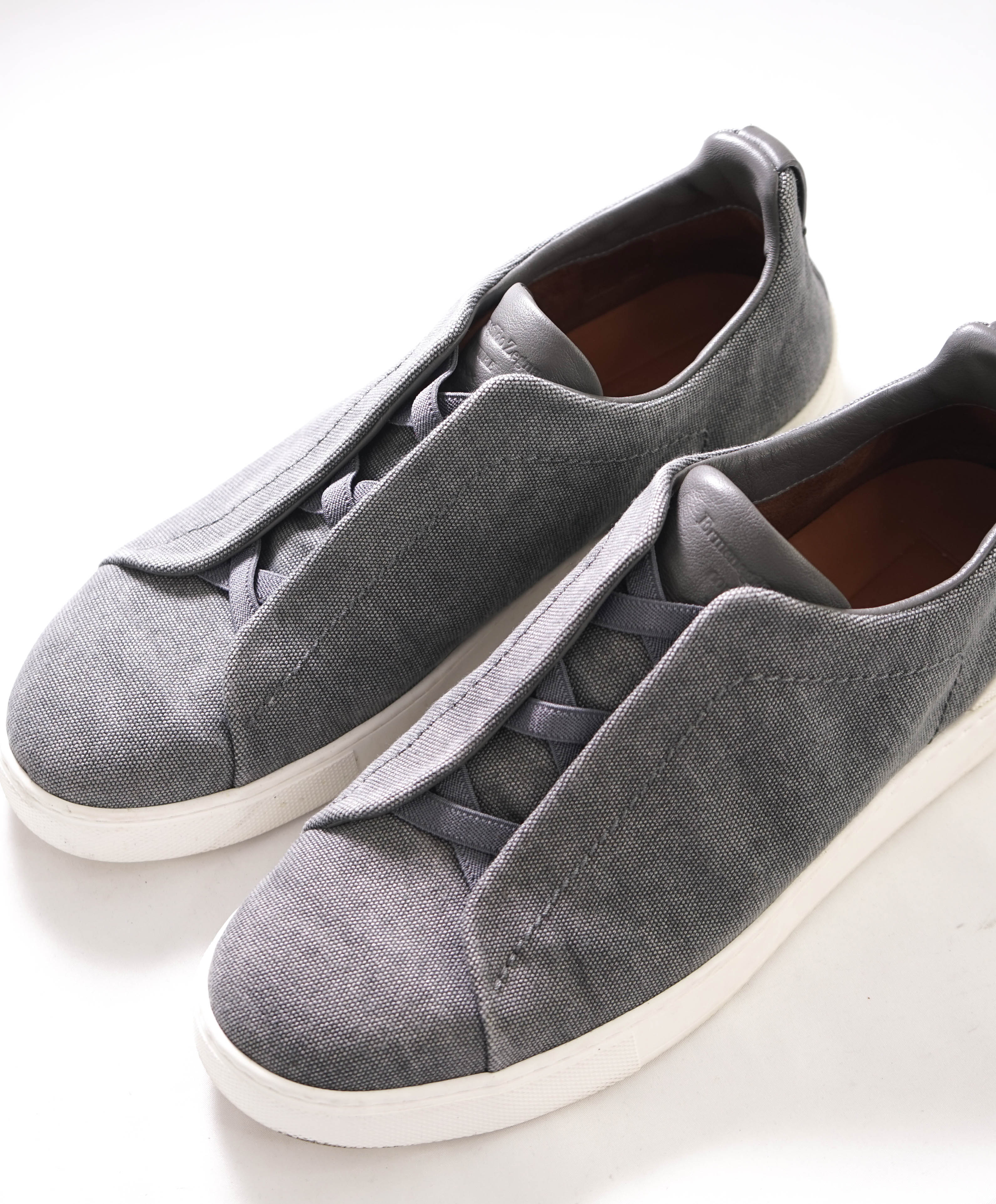 $790 ERMENEGILDO ZEGNA - COUTURE "Triple Stitch" Sneakers - 10 US (43 EU)