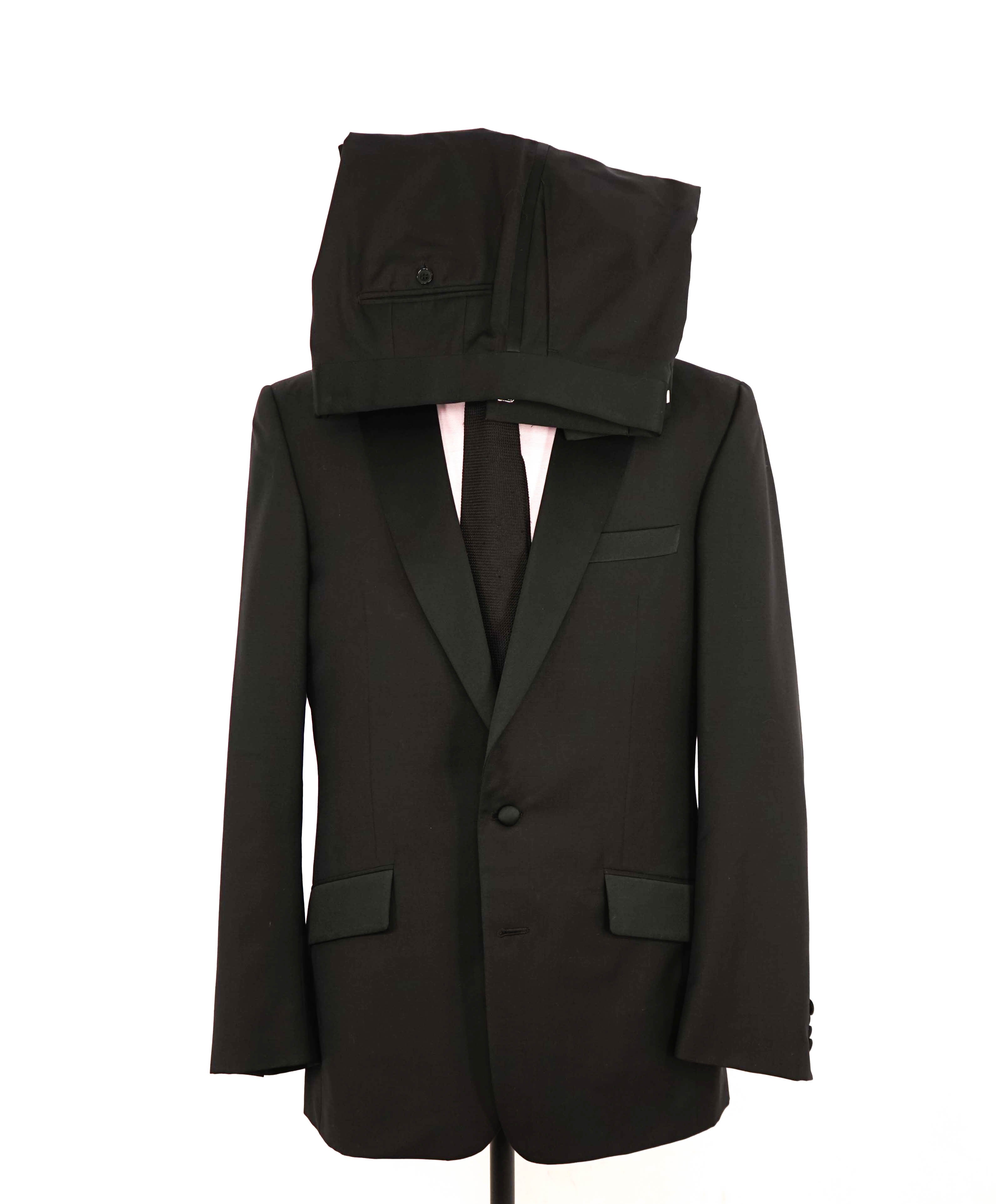 $5,000 DAVID AUGUST - Custom Made For "WILL SMITH" Tuxedo Wool/Silk Suit - 40L