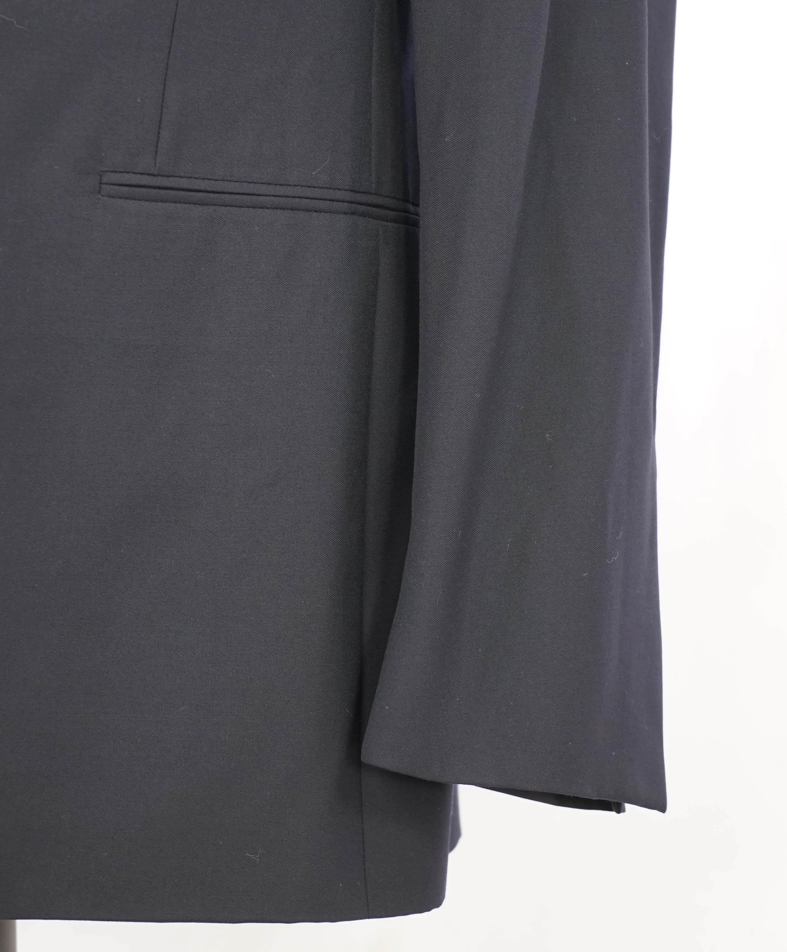 RALPH LAUREN PURPLE LABEL - Navy Wool Tuxedo 1-Button Peak Dinner Jacket - 44L