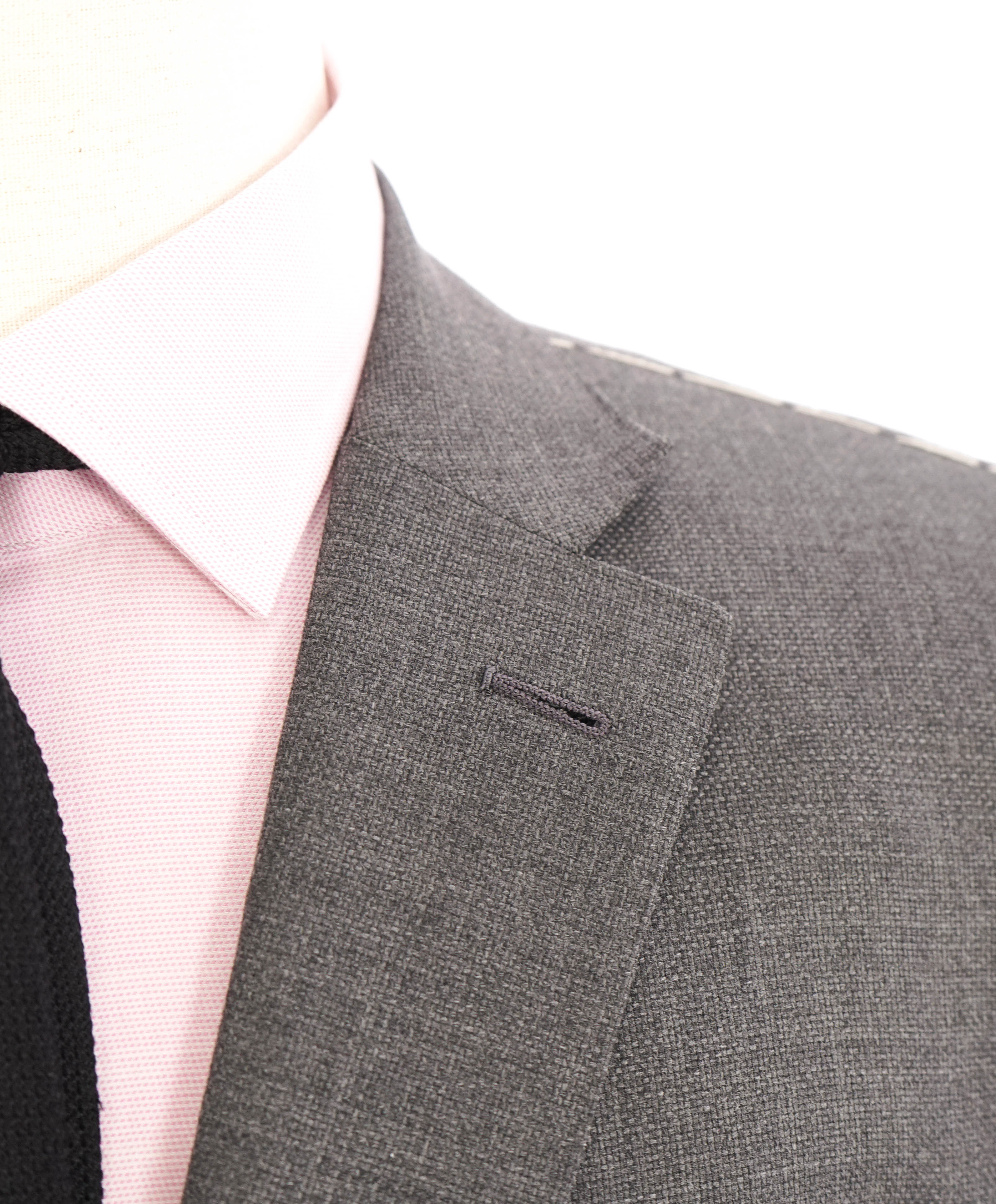 $3,295 ERMENEGILDO ZEGNA - Gray Royal Weave "10 POCKET" Blazer - 48R