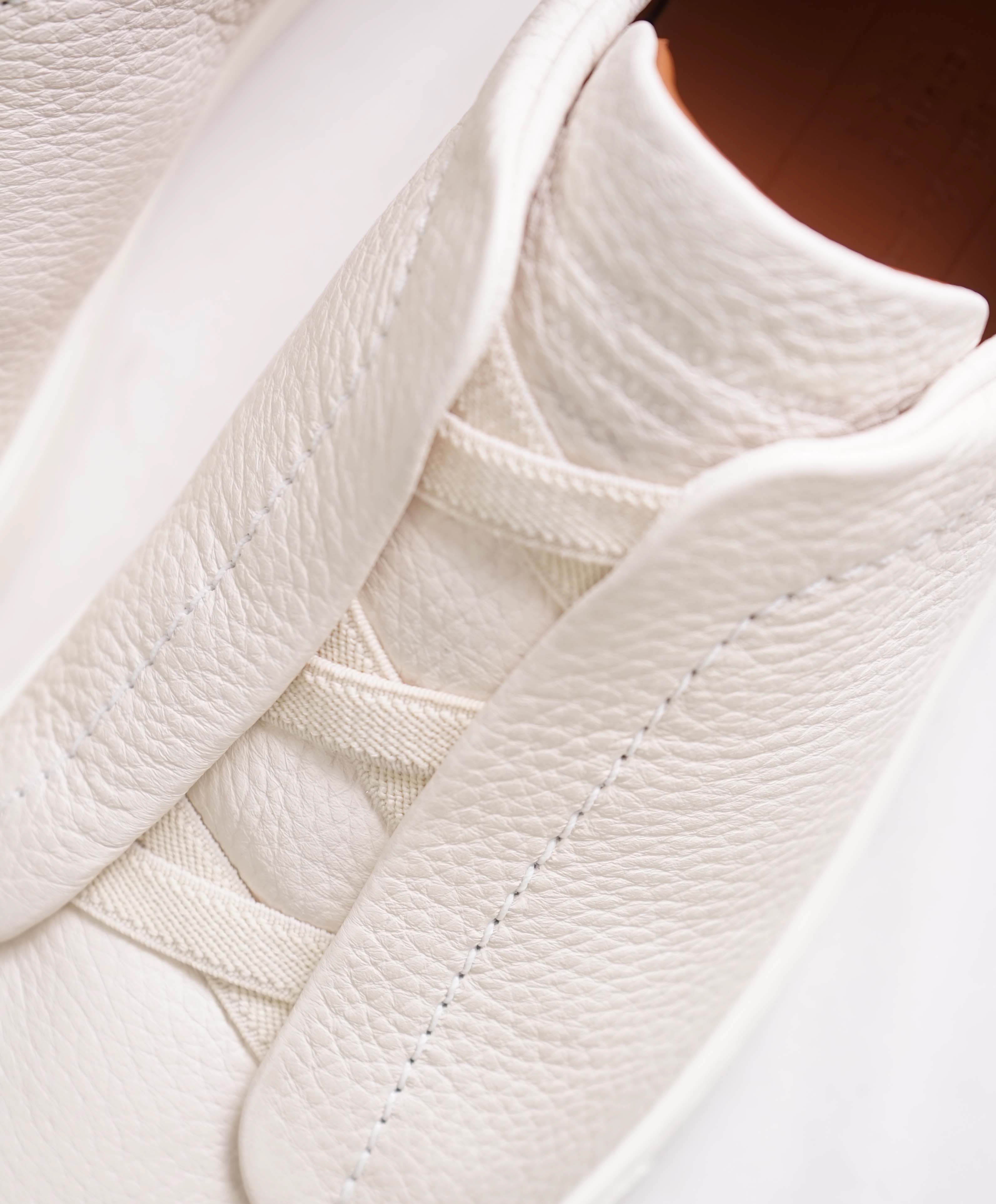 $950 ERMENEGILDO ZEGNA - COUTURE "Triple Stitch" Sneakers - 7.5 US (40.5 EU)