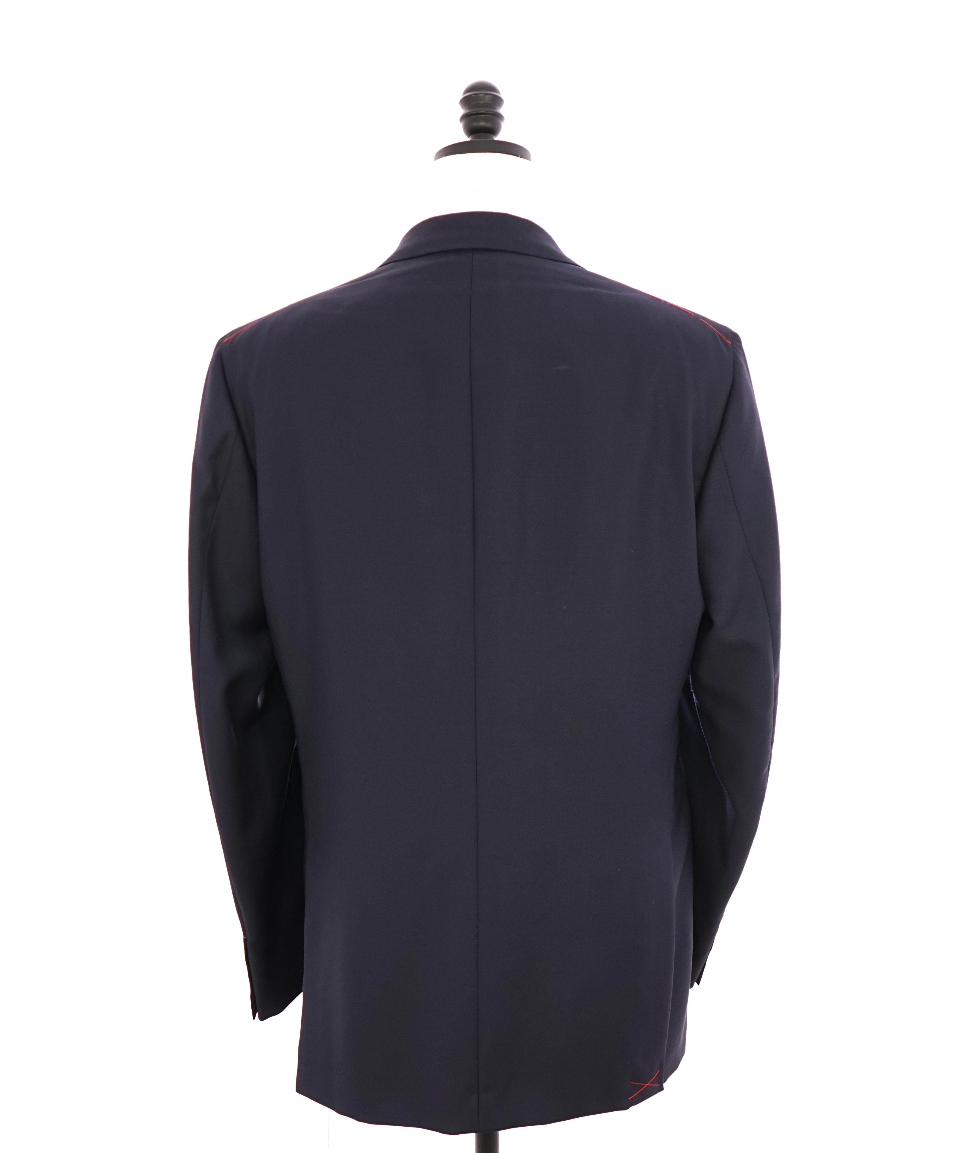 $5,995 ISAIA - "BARATHEA" Wool/Mohair PAISLEY PEAK LAPEL Navy Tuxedo - 46L
