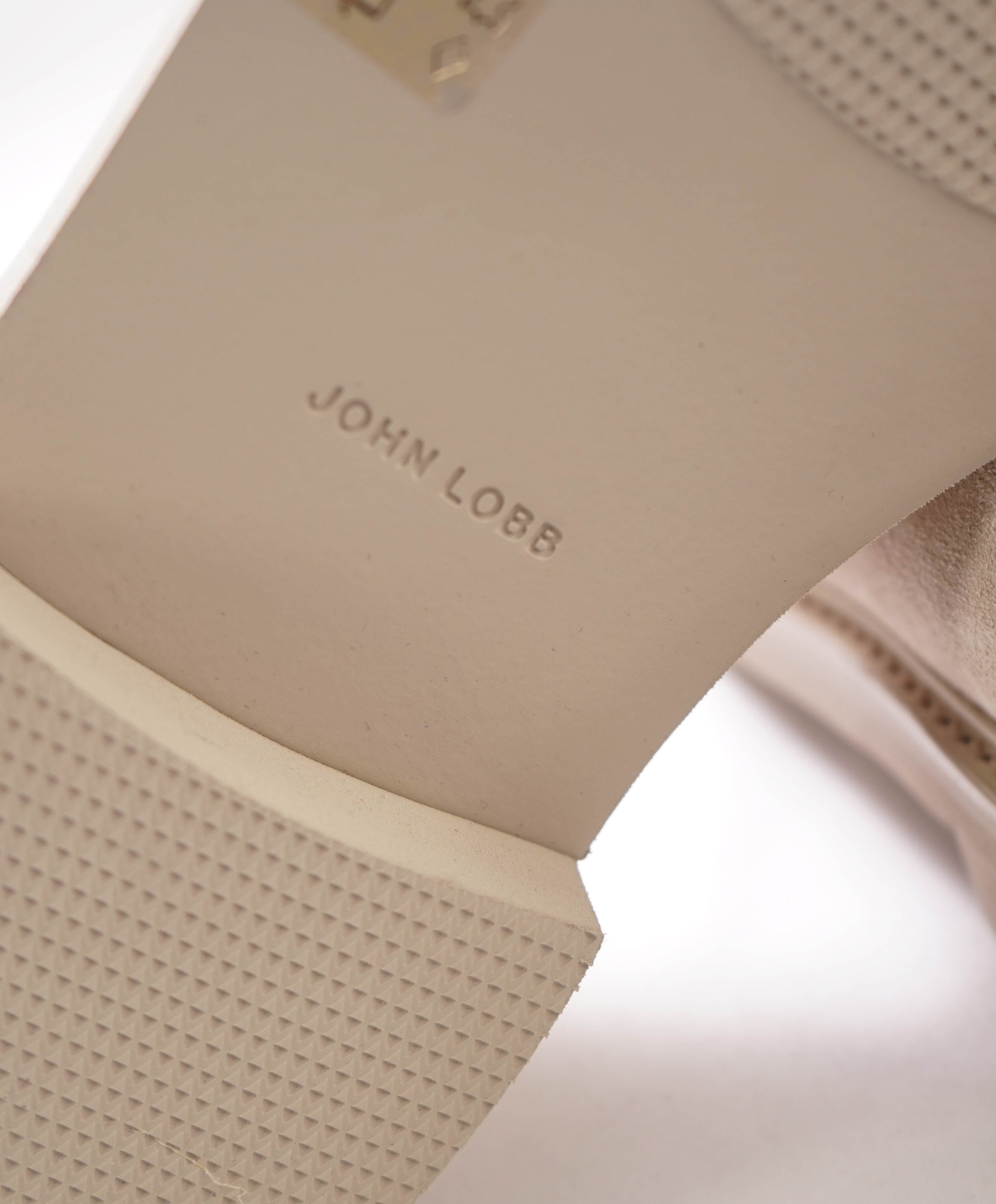 $1,730 JOHN LOBB - "EDMOND" Sand Suede Tassel Loafers - 11 US (10 EU)