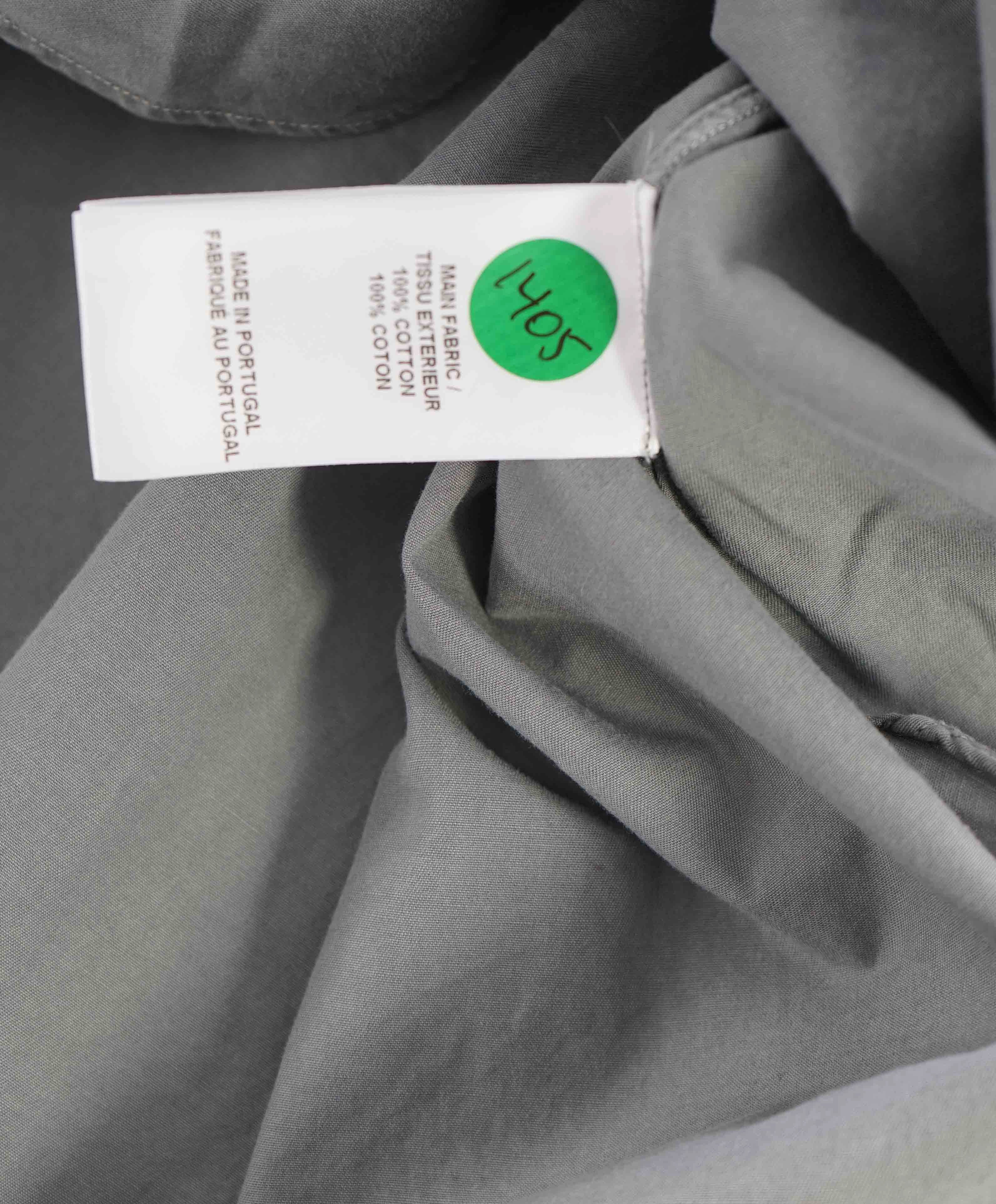 $340 OFFICINE GENERALE - PARIS 6E Cotton Point Collar Washed Collar Shirt - M