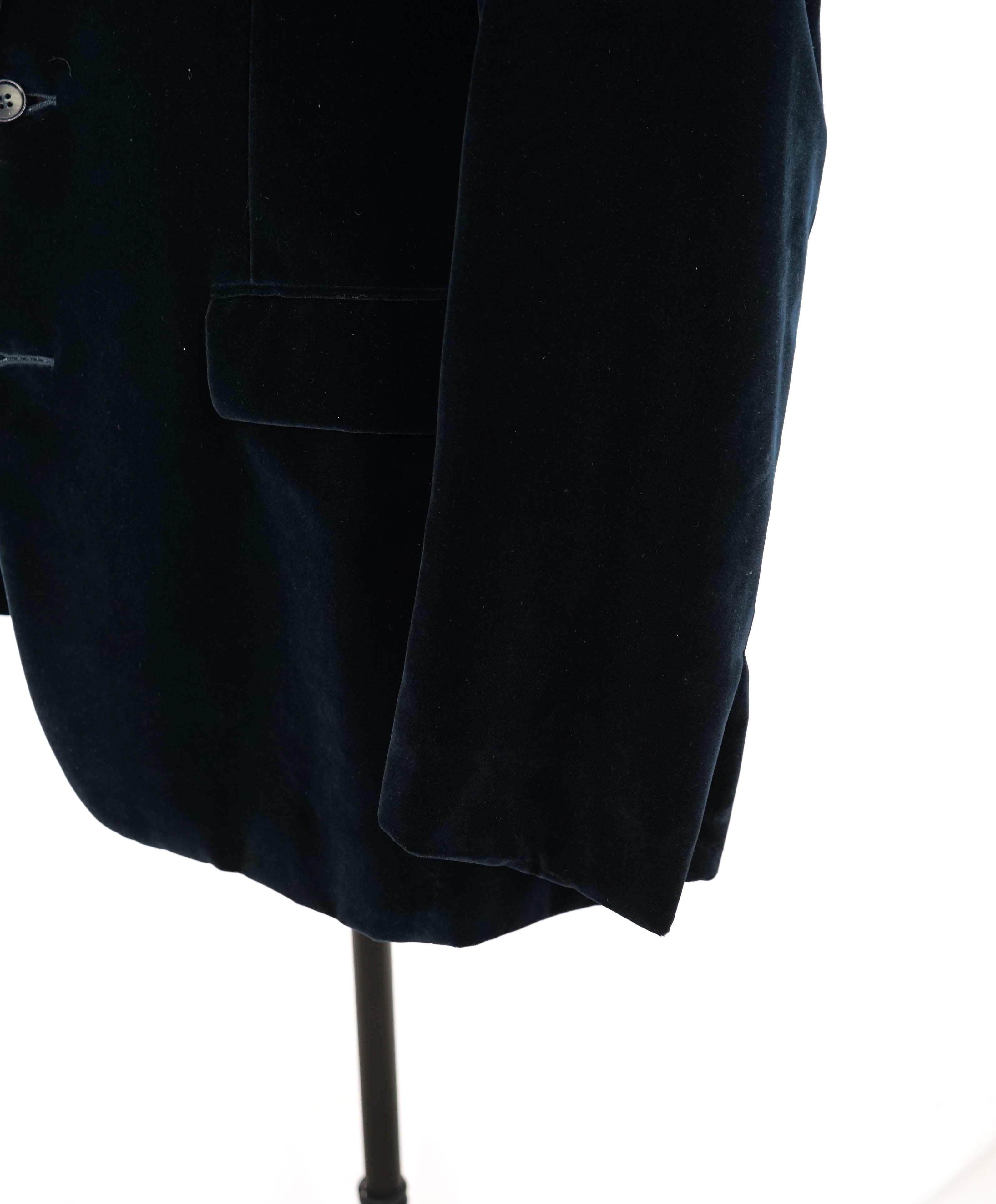 CANALI - Velvet Navy Dinner/Smoking Jacket - 44L