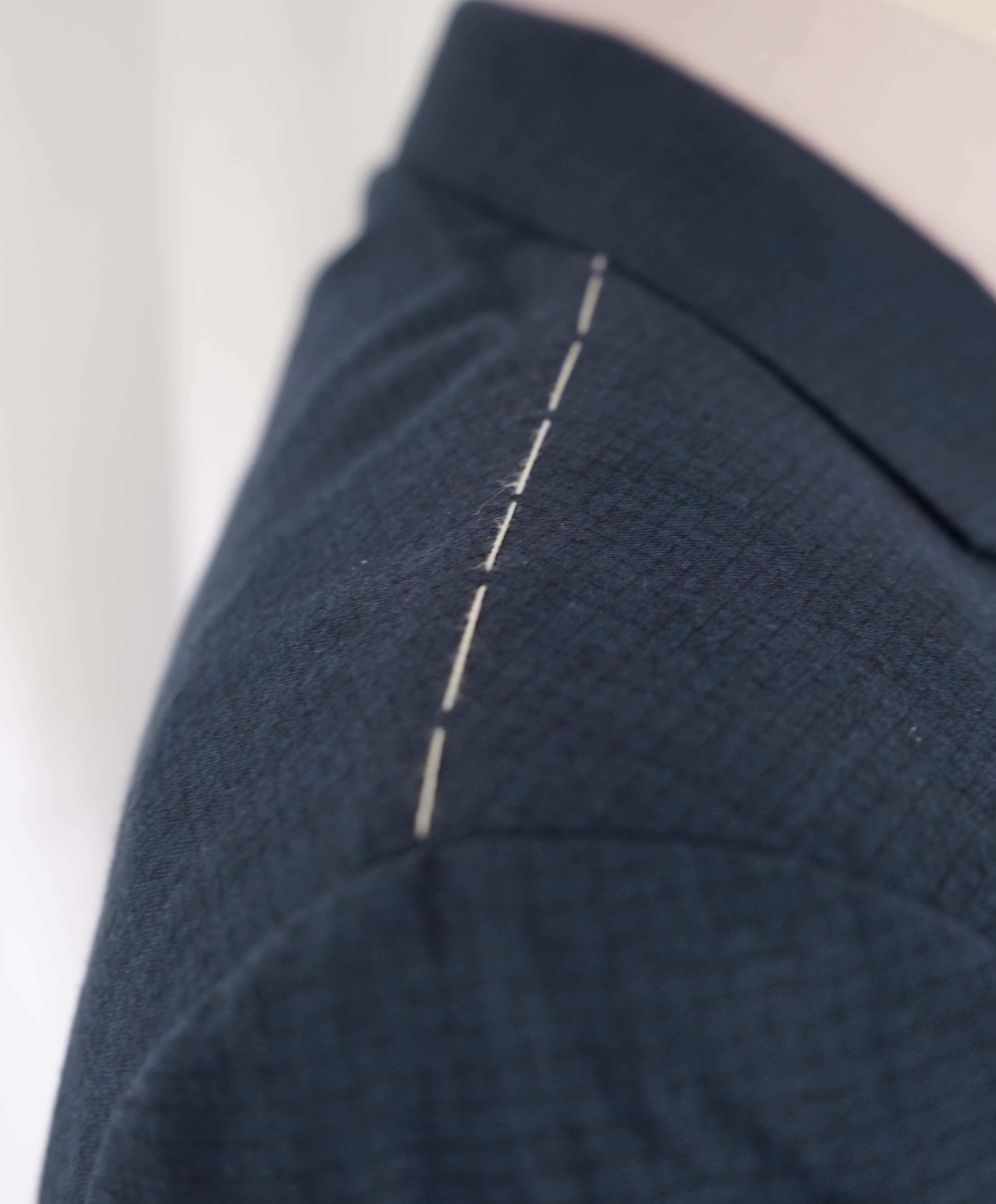 $5,995 ERMENEGILDO ZEGNA- *SU MISURA* Pure Cashmere Navy Blazer- 40R US (50EU)