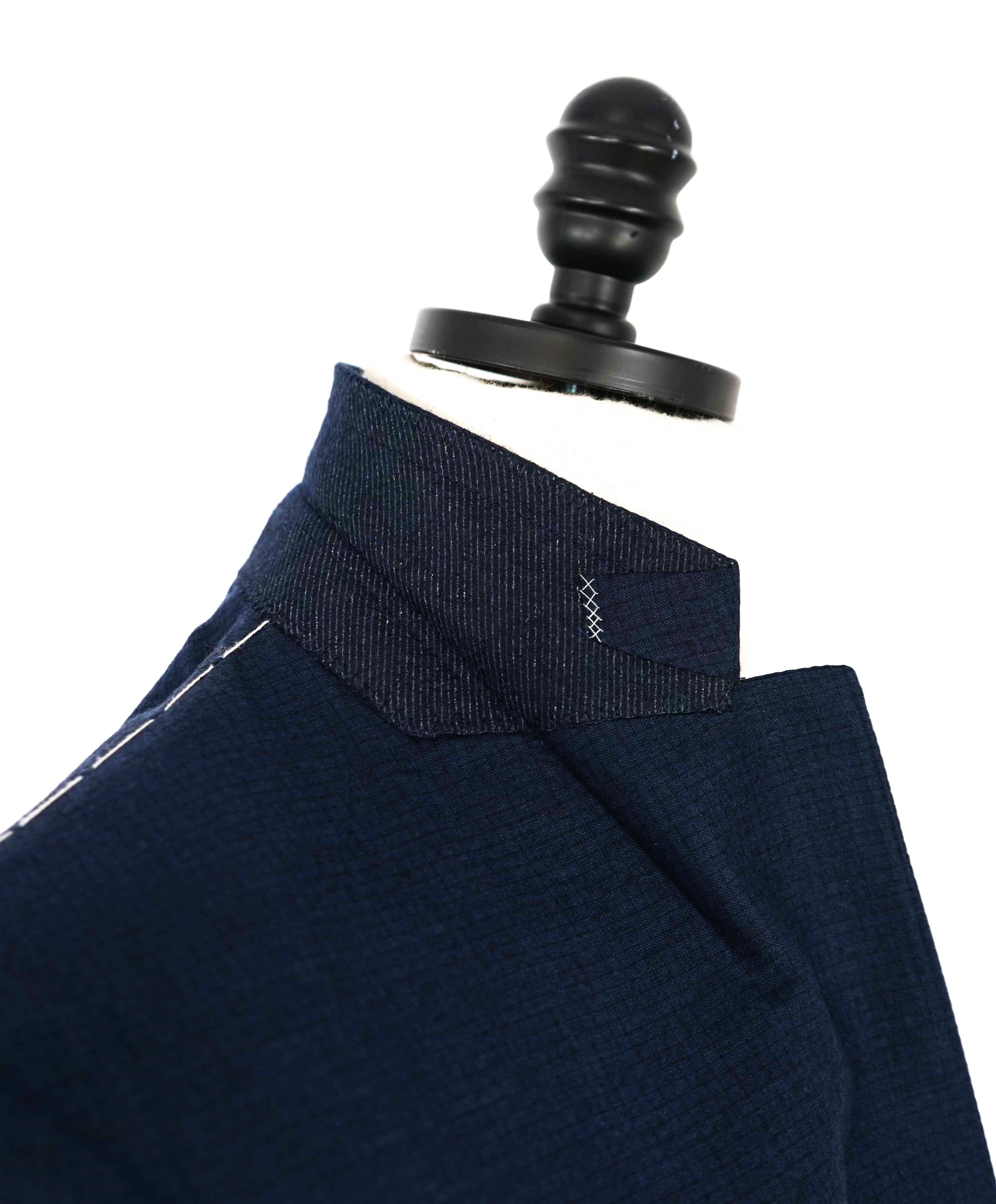 $5,995 ERMENEGILDO ZEGNA- *SU MISURA* Pure Cashmere Navy Blazer- 40R US (50EU)