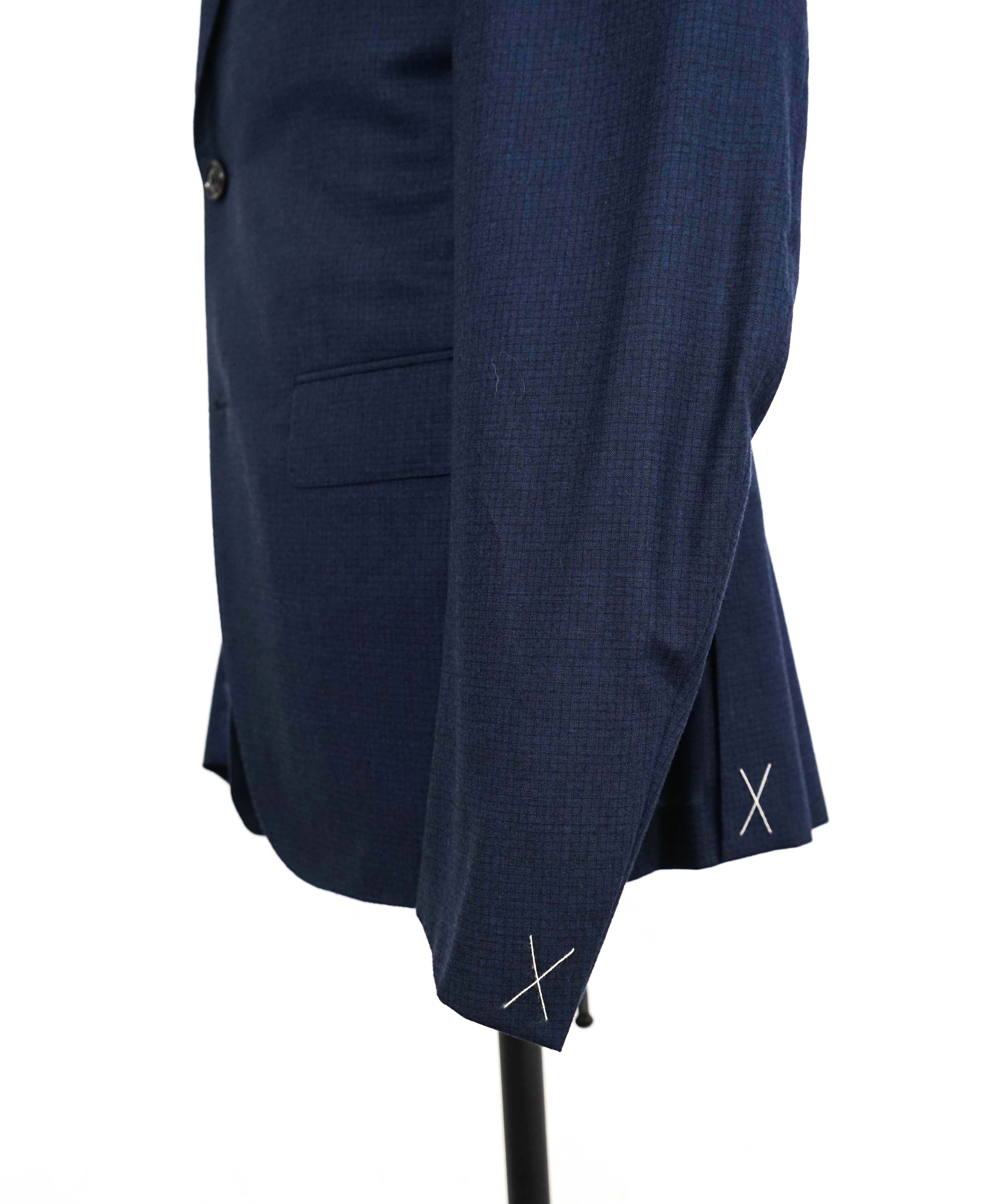 $5,995 ERMENEGILDO ZEGNA- *SU MISURA* Pure Cashmere Navy Blazer- 40R US (50EU)