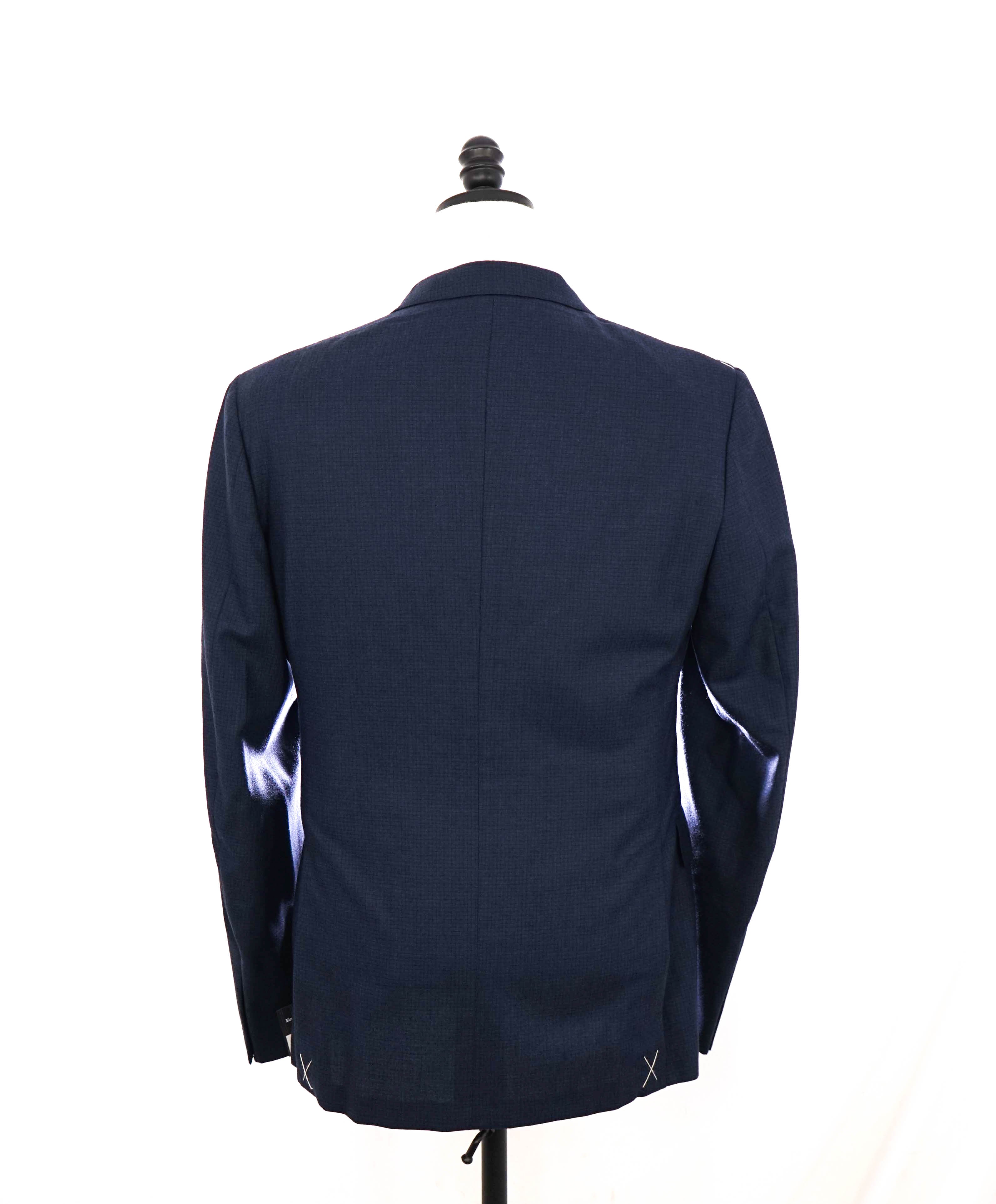 $5,995 ERMENEGILDO ZEGNA- *SU MISURA* Pure Cashmere Navy Blazer- 40R US (50EU)