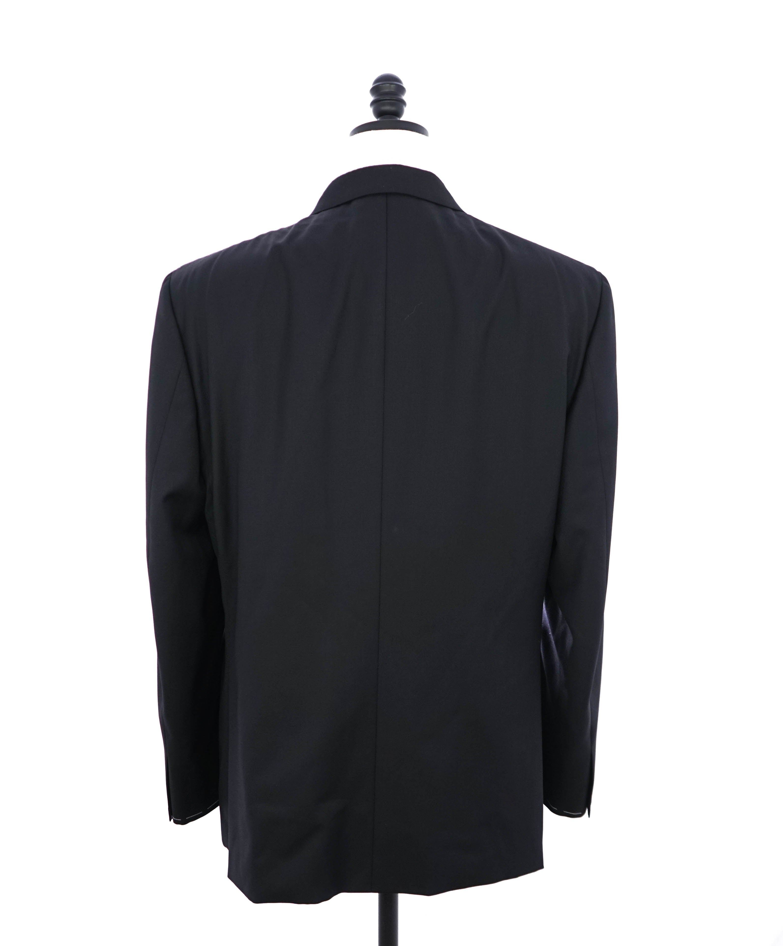 BRIONI - *CELEB FAVORITE* Hand Made Italy Black Peak Lapel Tuxedo - 48R