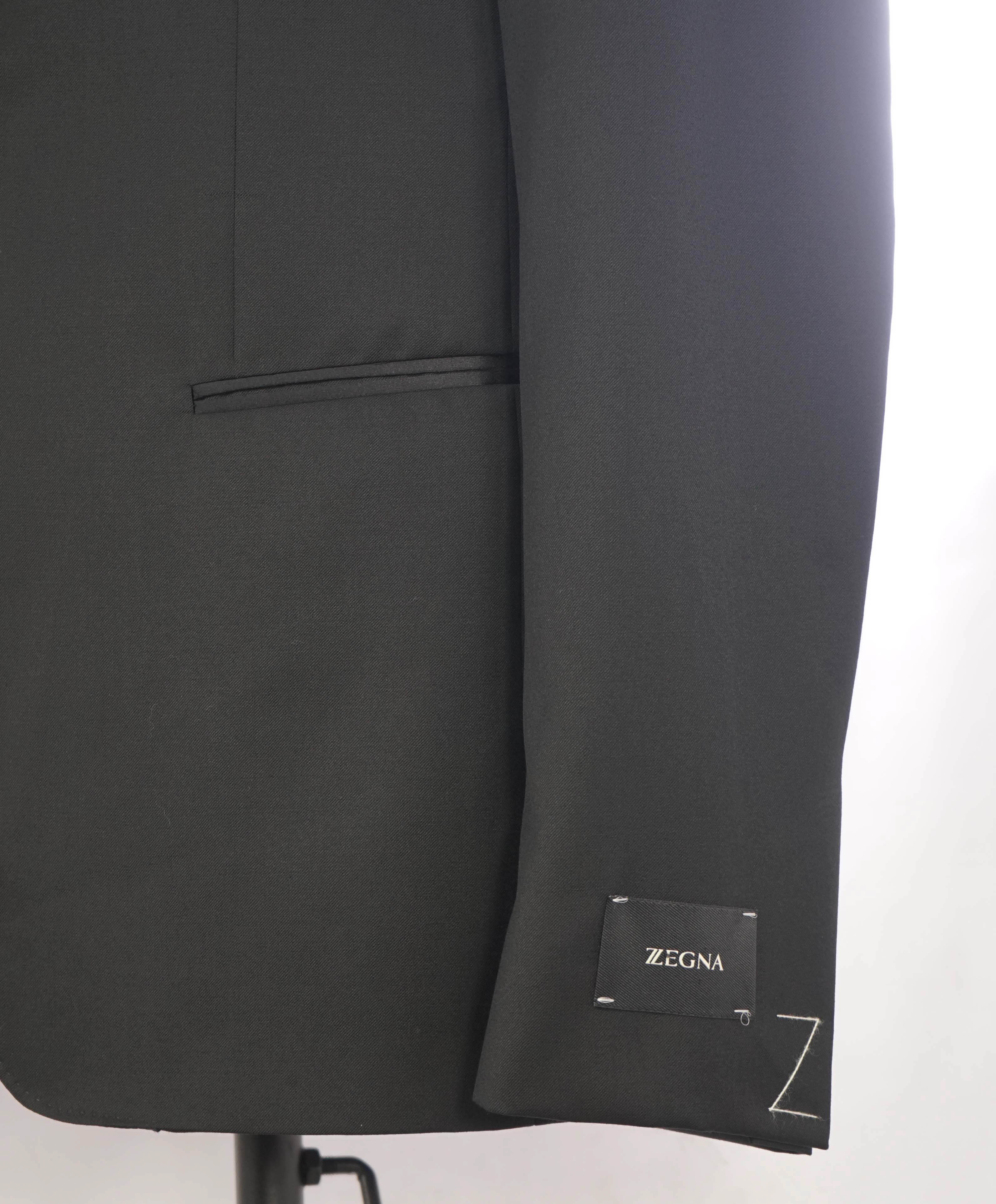 $1,570 Z ZEGNA - Black Peak Lapel 1-Button 2-Piece Tuxedo - 40L