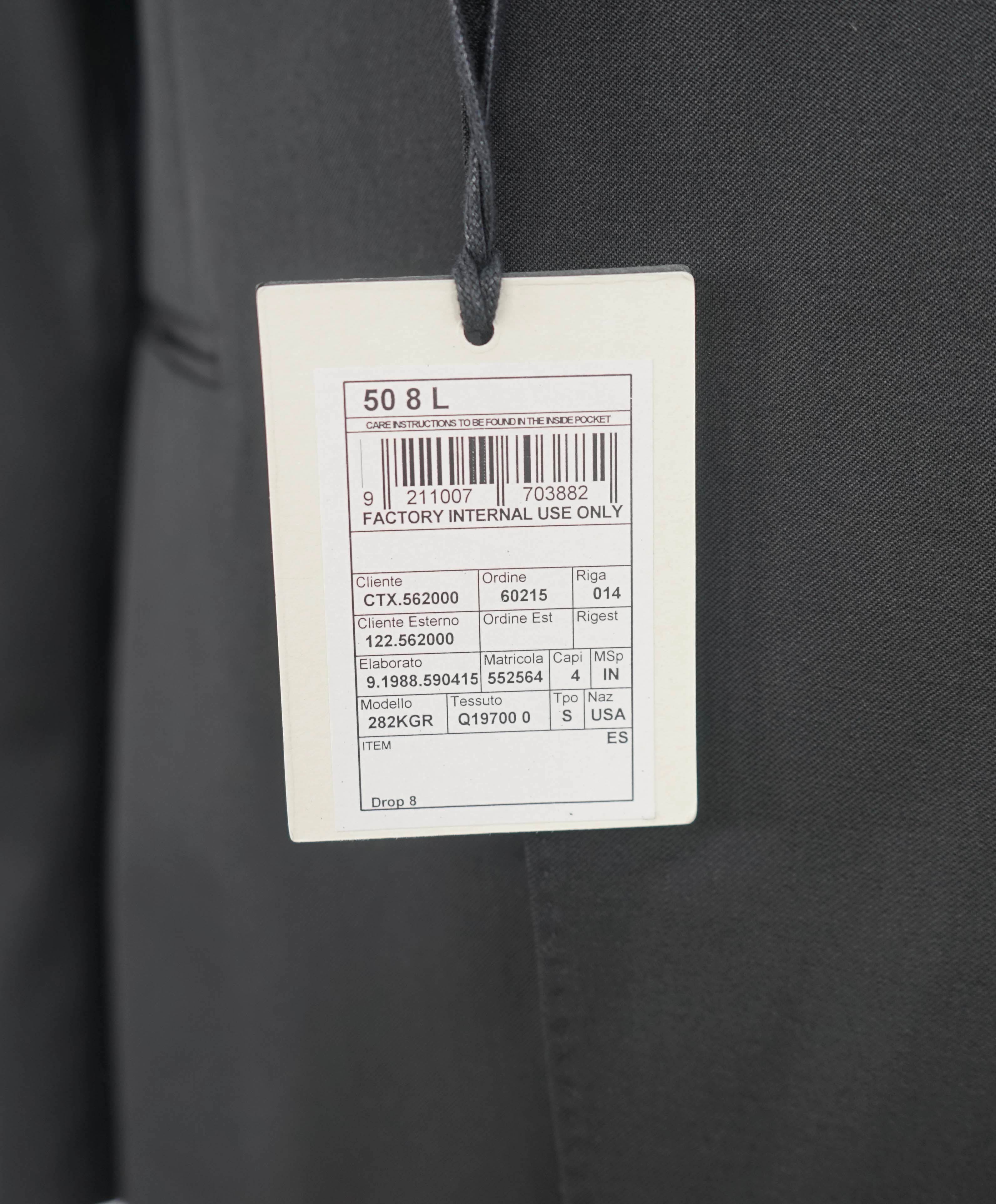 $1,570 Z ZEGNA - Black Peak Lapel 1-Button 2-Piece Tuxedo - 40L