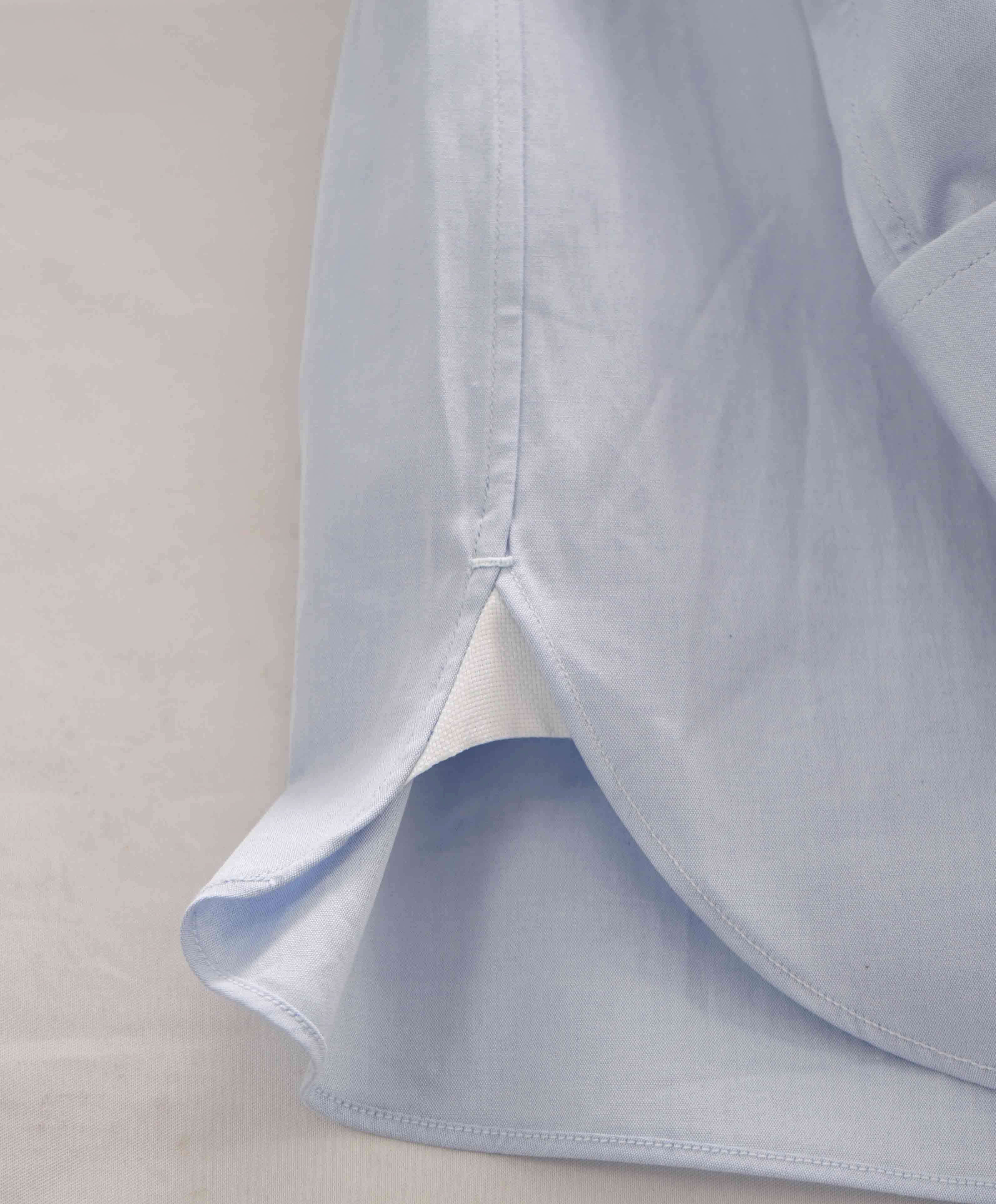 $780 TOM FORD - *COLLAR BAR* Blue French Cuff Button Down Shirt - 15.75