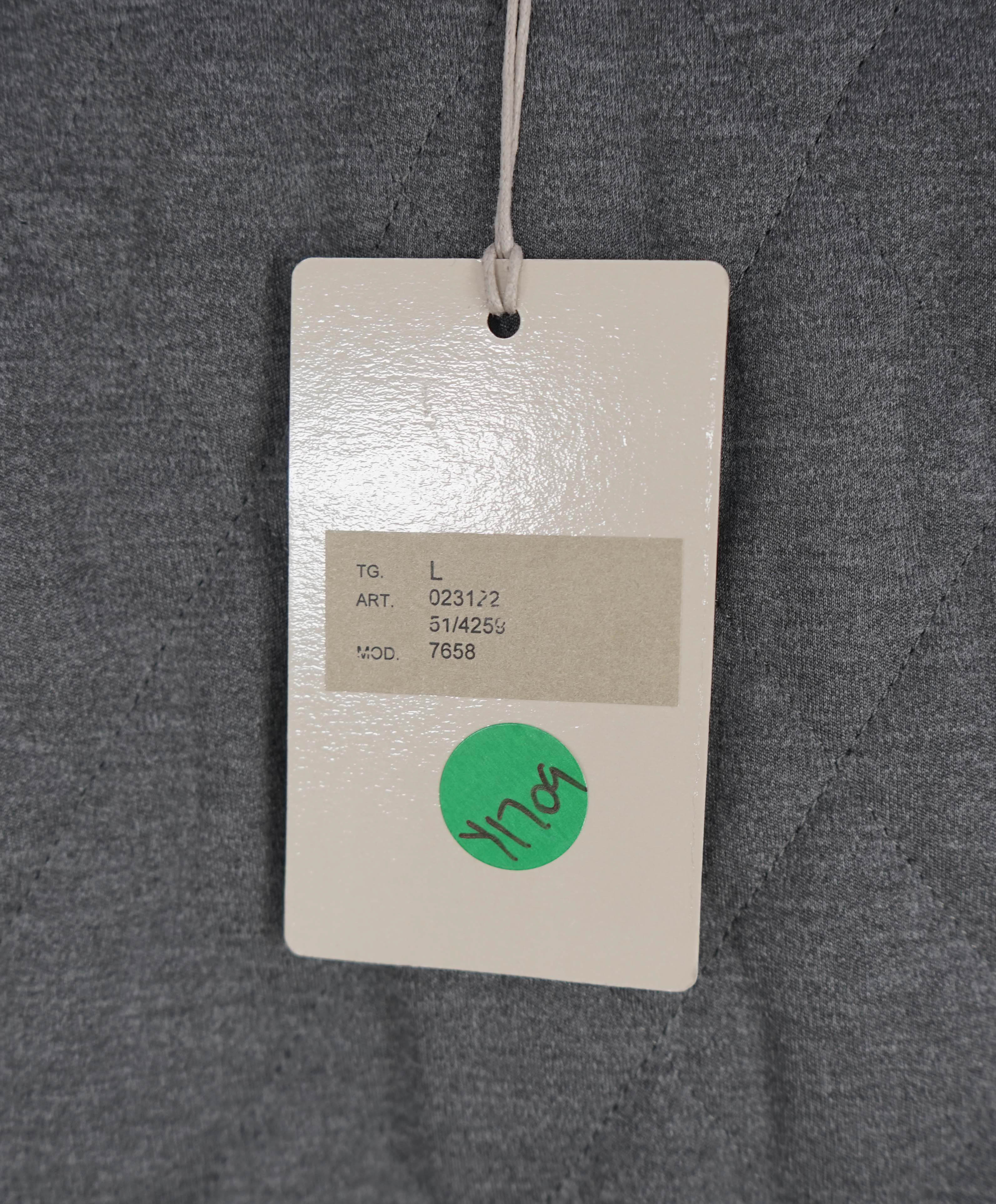 $6,850 BRIONI - Water Repellent FUR COLLAR / CASHMERE Lined LOGO Coat - L