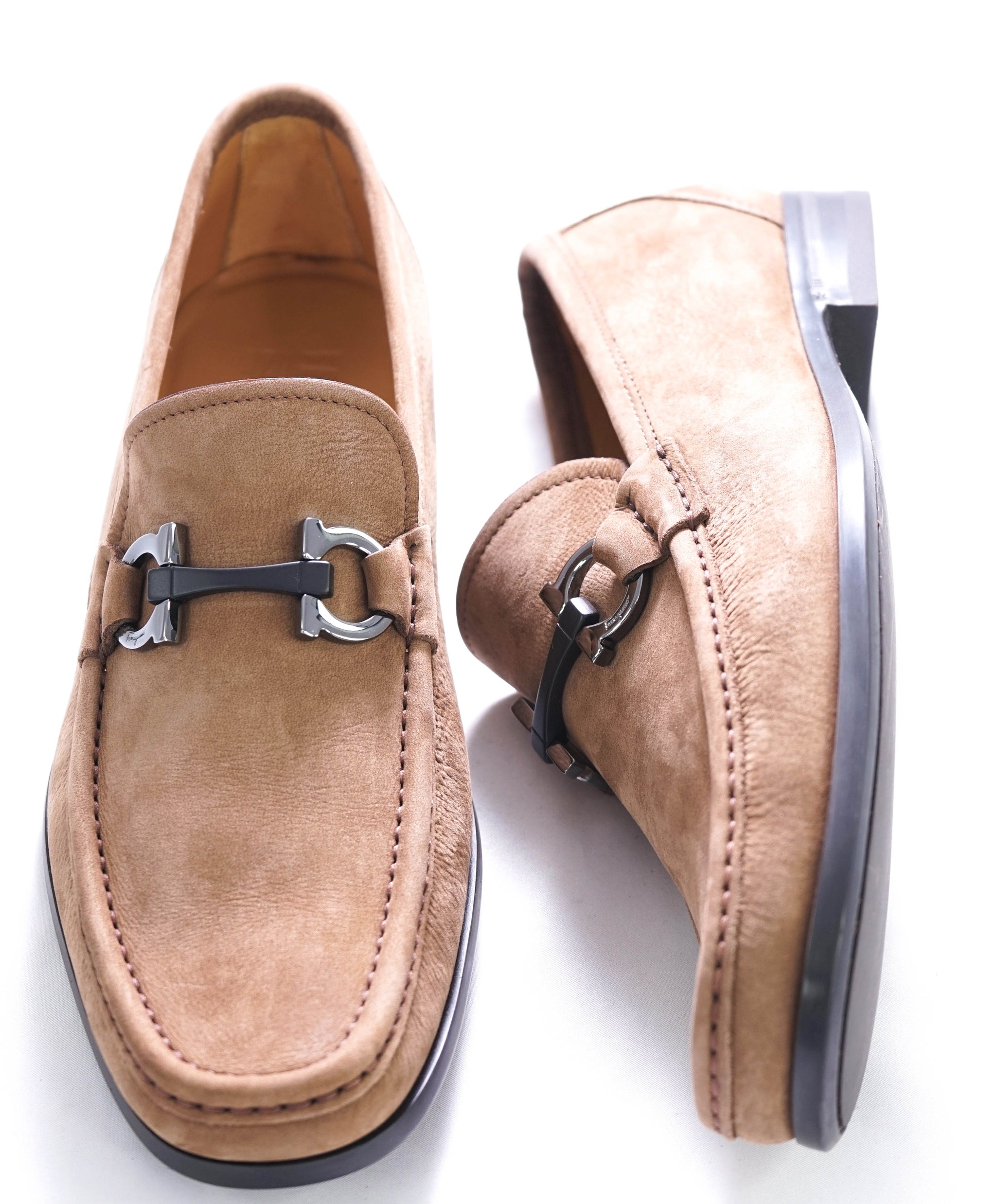 Grandioso Gancini Bit Loafer | Safari