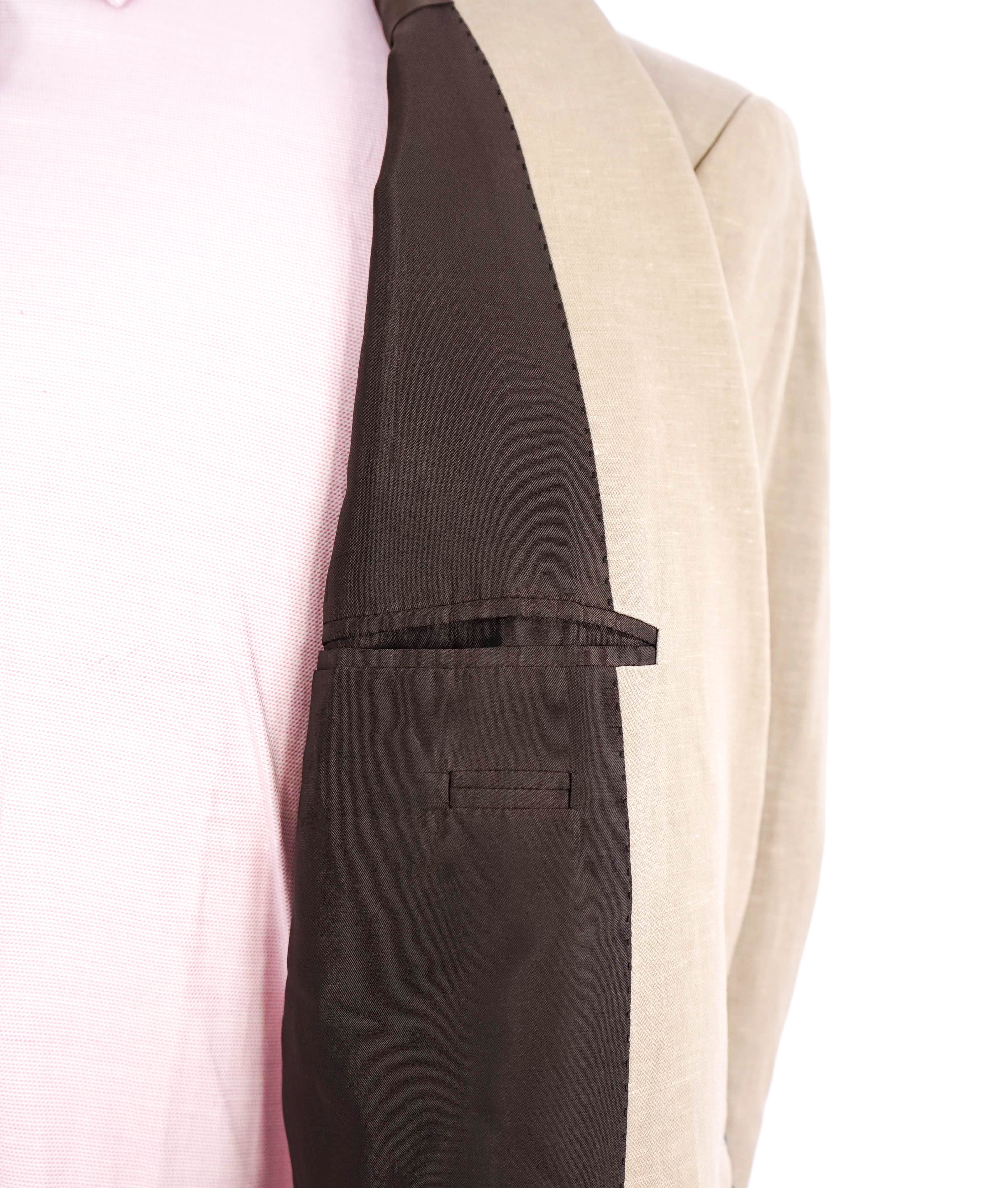 $3,295 ERMENEGILDO ZEGNA - *TROFEO* Wool/Linen Blazer - 42R