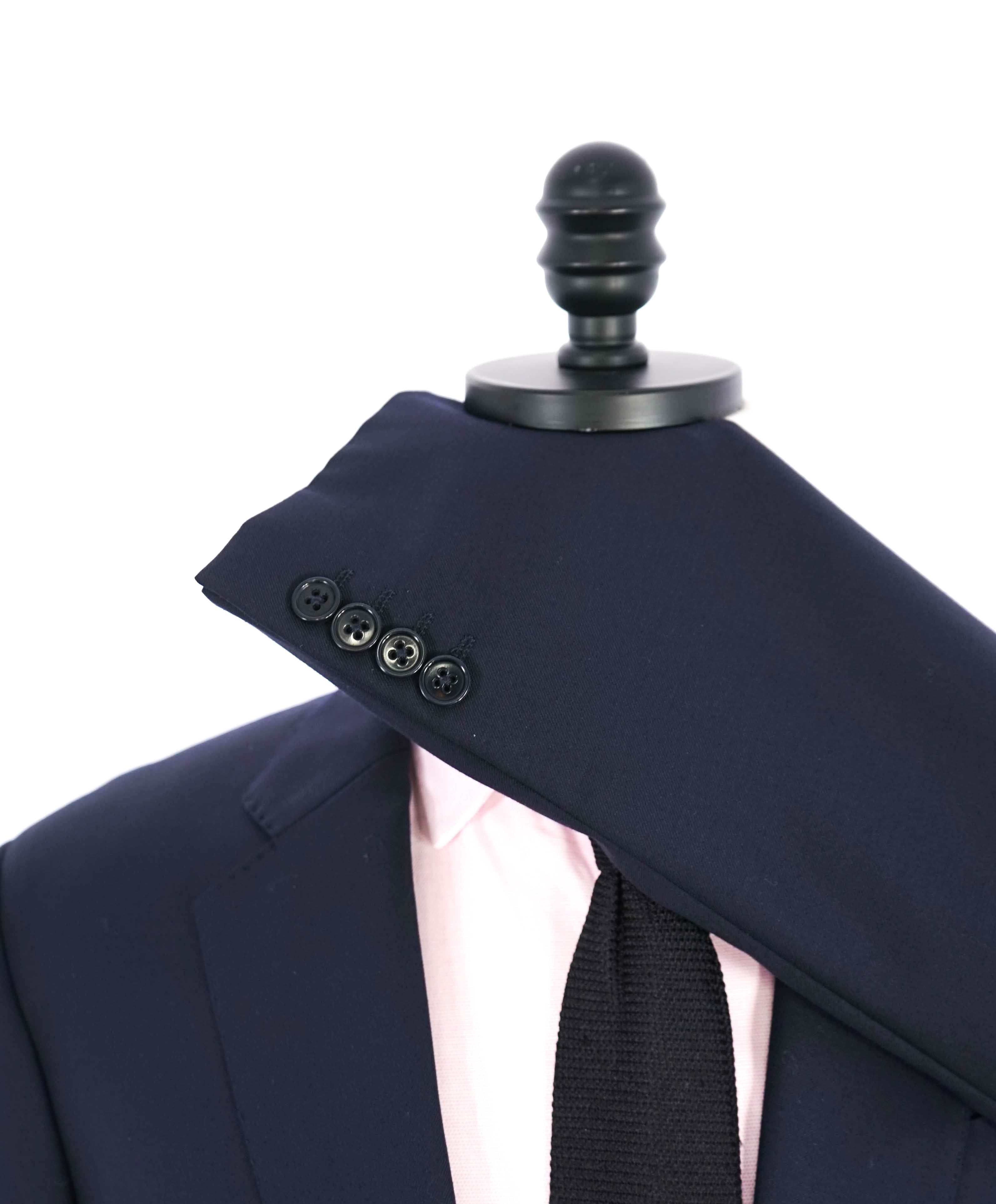 $1,995 EMPORIO ARMANI -Super 130's “G LINE” Navy Suit - 40R 36W